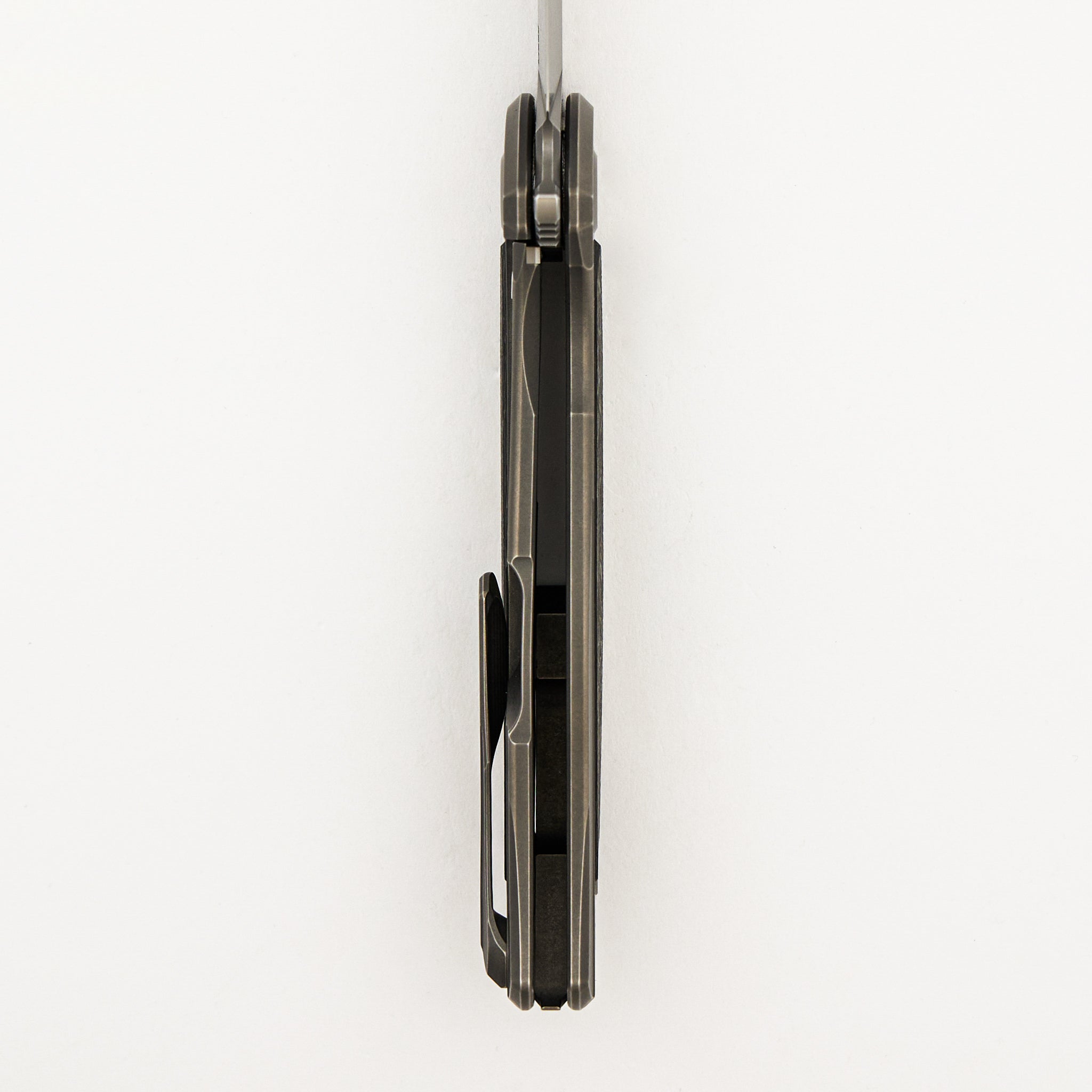 F95NL Gen. 5 - M390 Blade - Titanium Handle - Olive TechnoCarbo Inlays - MRBS