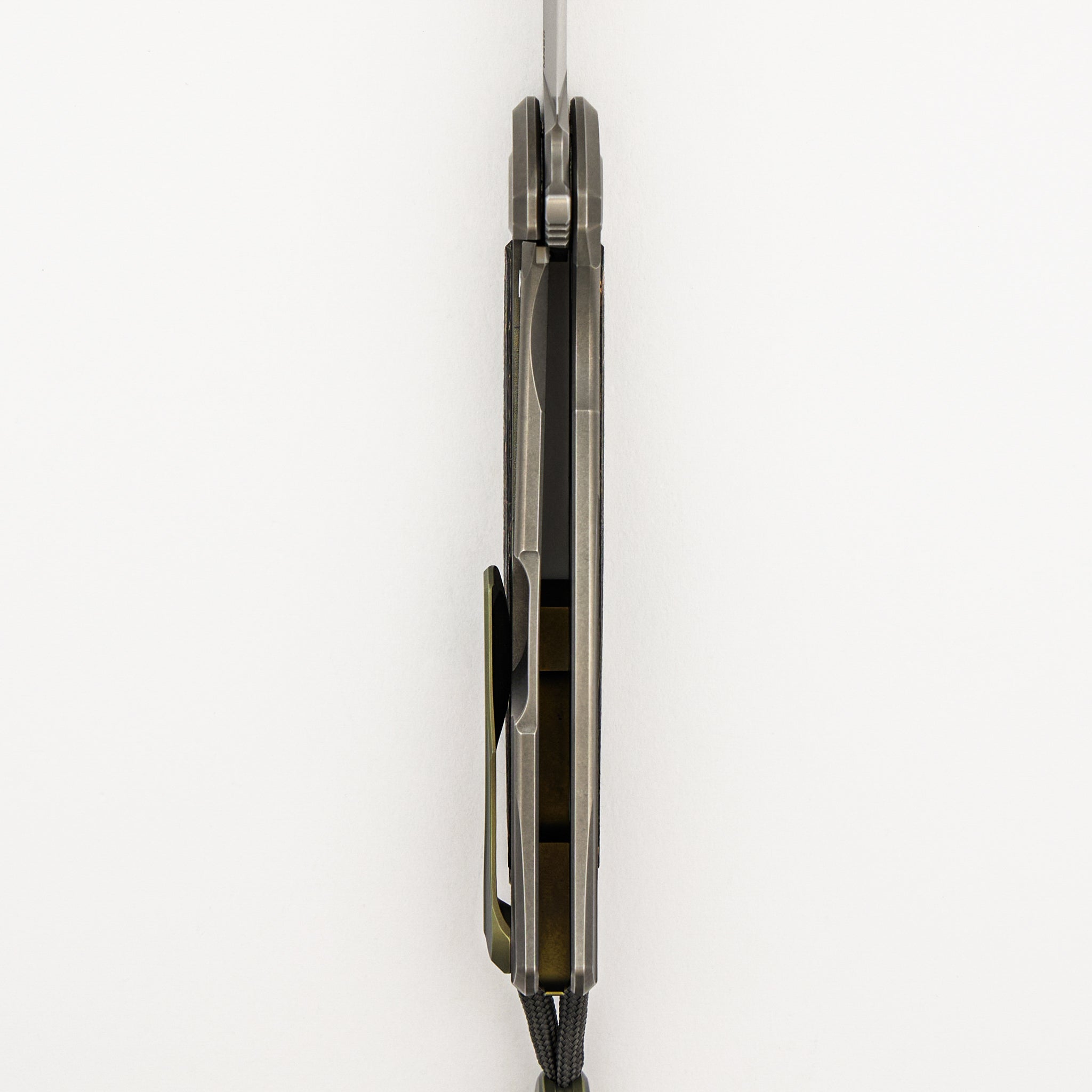 F95NL Gen. 5 - Blade Show Exclusive 2024 - M390 Blade - Titanium Handle - Golden Spark TechnoCarbo Inlays - MRBS