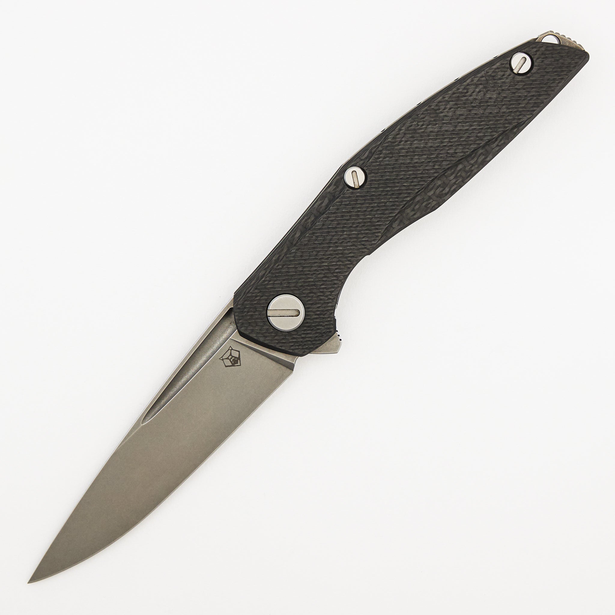 111 – M390 Blade – Carbon Fiber Handle – MRBS