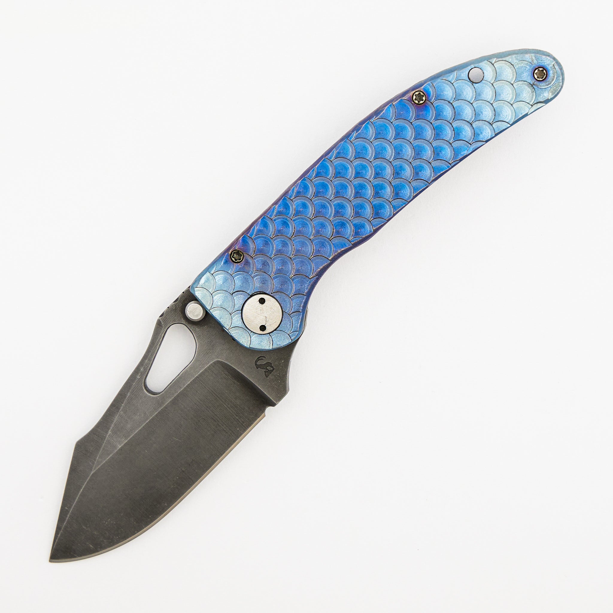 Damjan Knives Saurus Ti - "Saurus Skin"