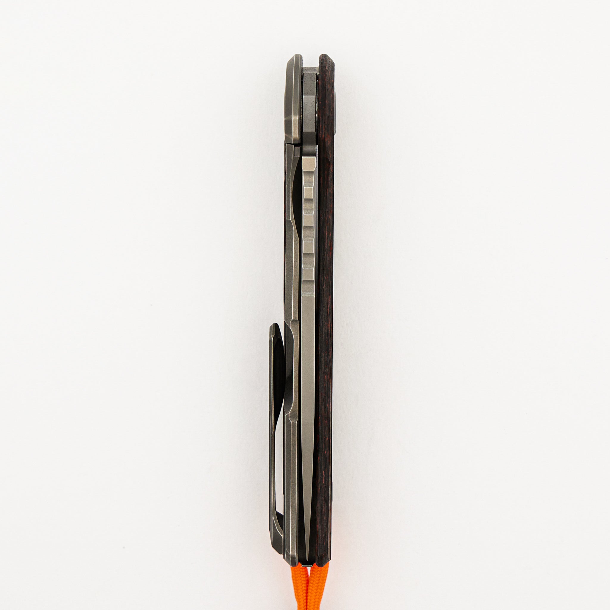 Hati Halloween Edition - M390 Blade - Titanium/Orange TechnoCarbo W/ Luminofor Handle - MRBS