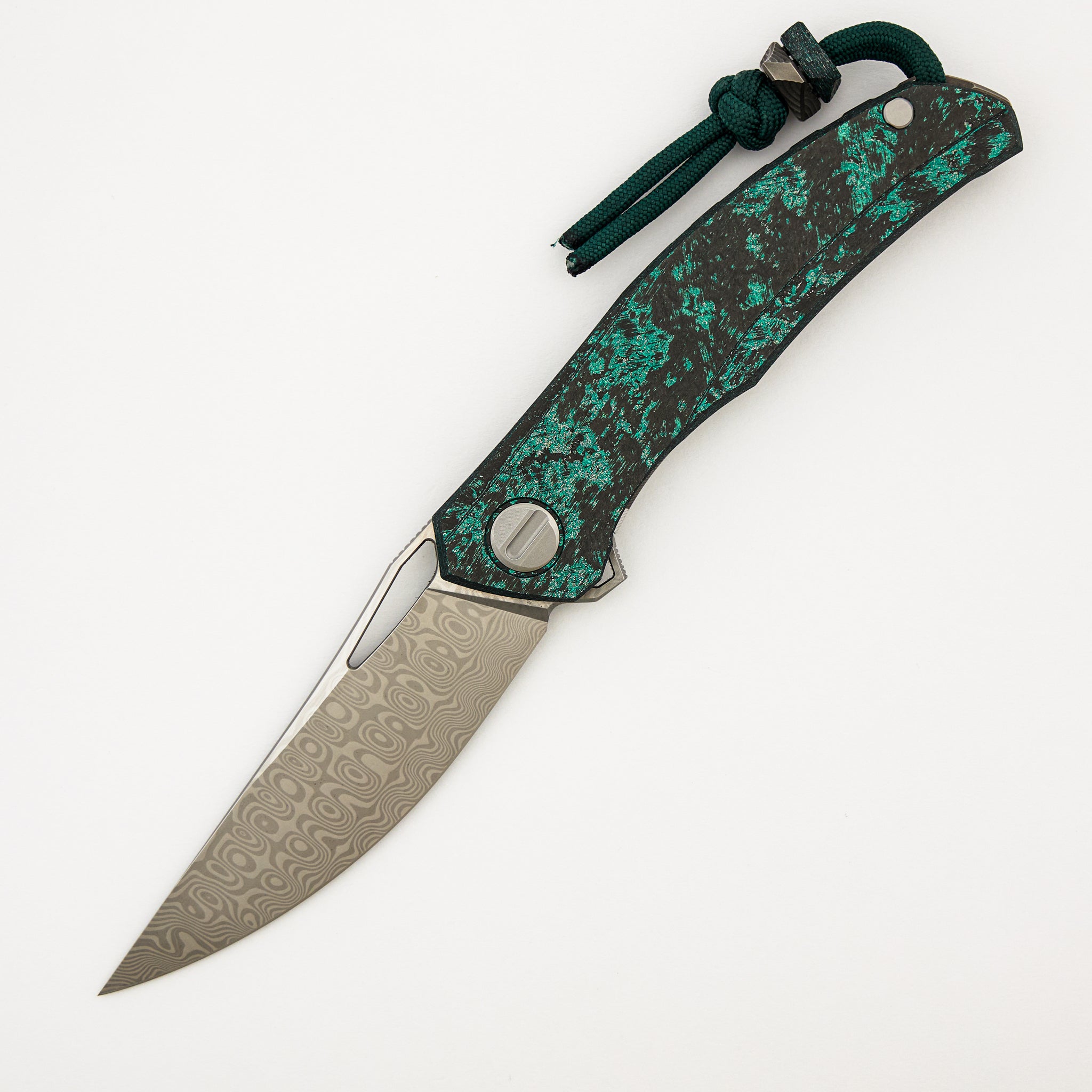 Quantium TKM - Titanium/Teal Magnetic CarboTi Handle - ZDI-E Blade - MRBS