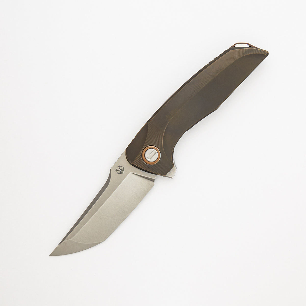 Russian Hokkaido - Bronze Titanium Handle - Vanax 37 Blade - RBS
