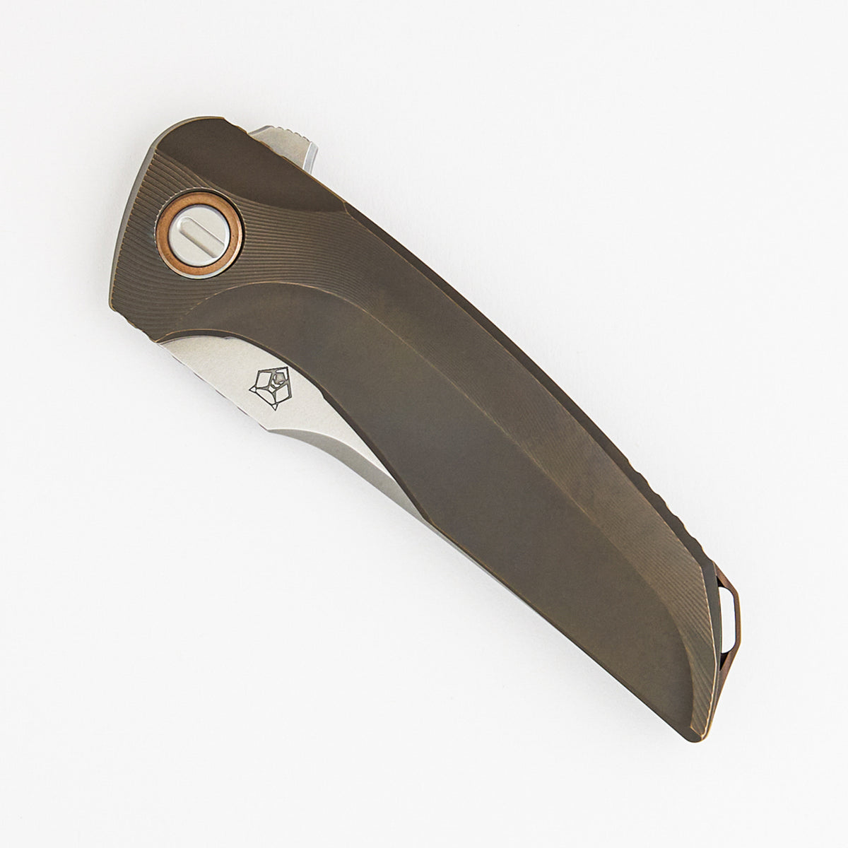 Russian Hokkaido - Bronze Titanium Handle - Vanax 37 Blade - RBS