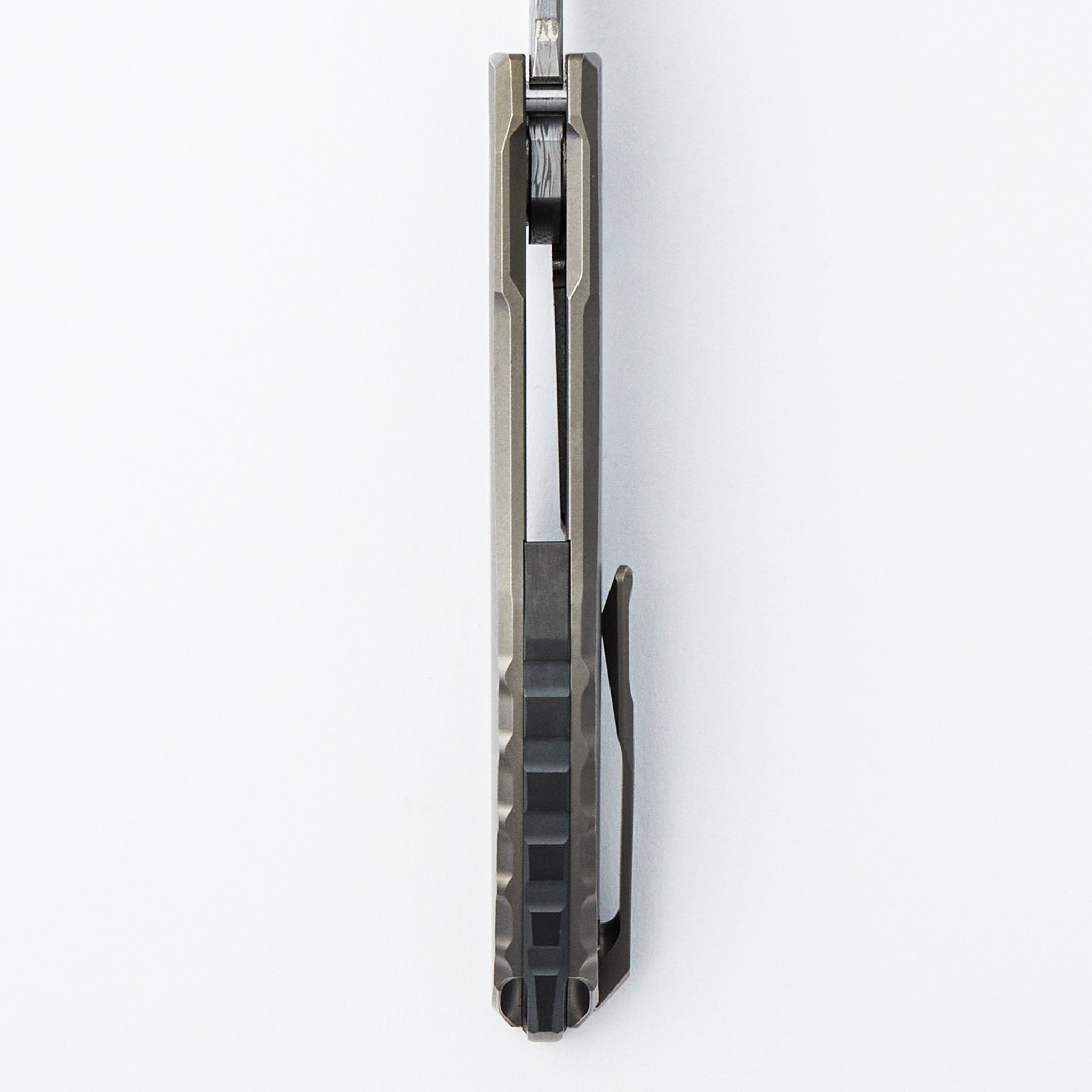 NeOn Custom Division - Titanium Handle - Damasteel Blade - SRBS