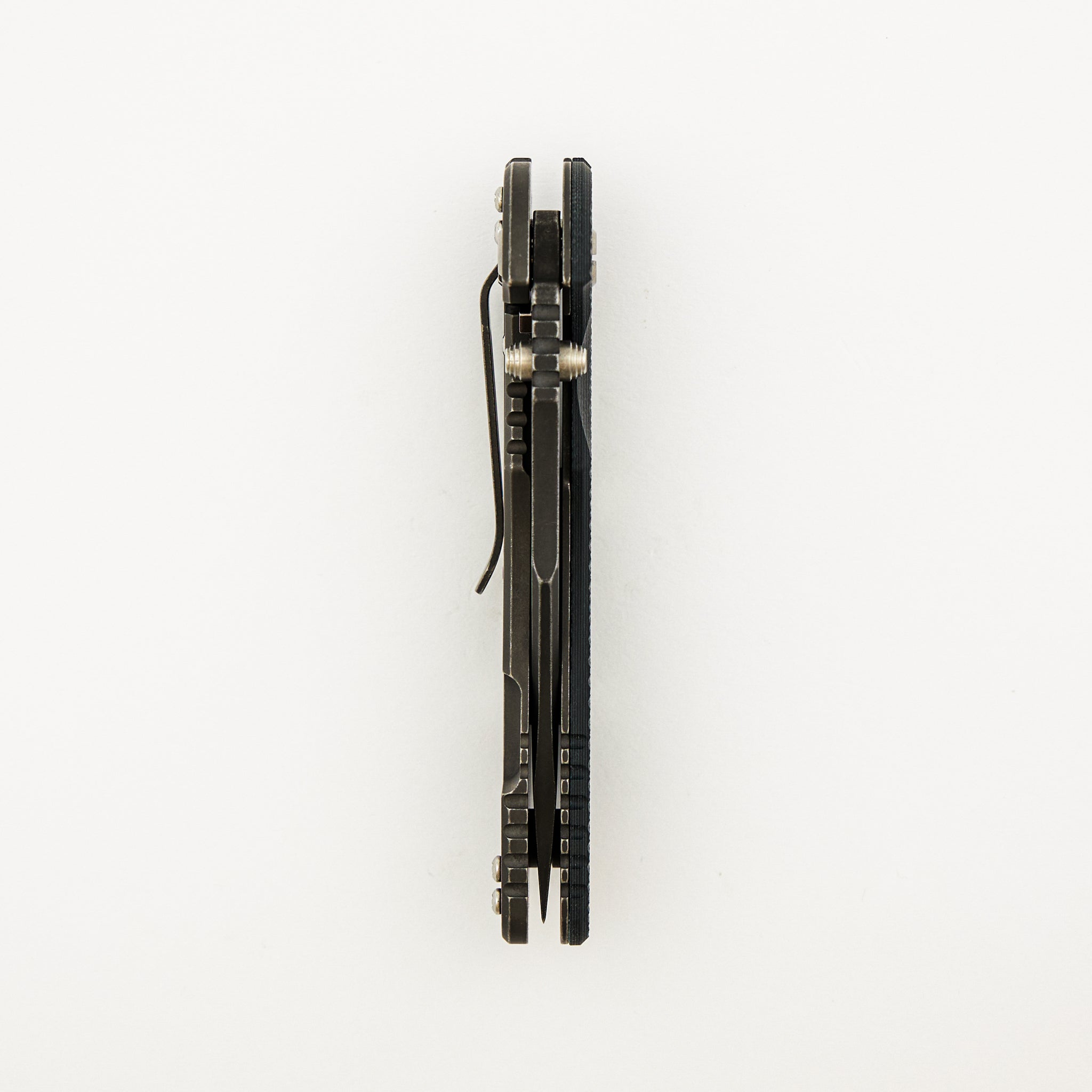 XM-18 3.5" - Bowie - Tri-Way - Battle Black - Dark Green/Black G10