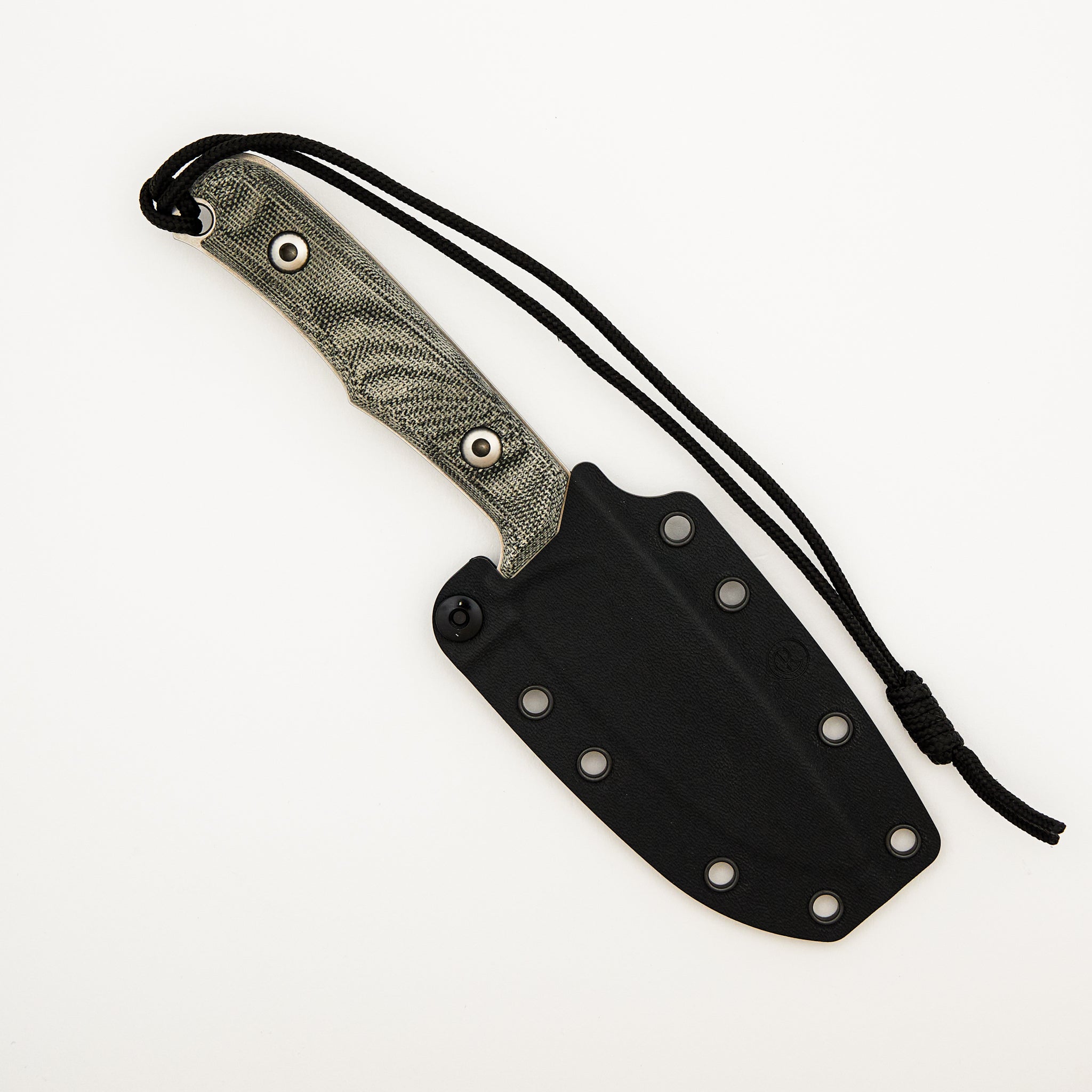 Backpacker - Black Canvas Micarta - CPM MagnaCut Blade