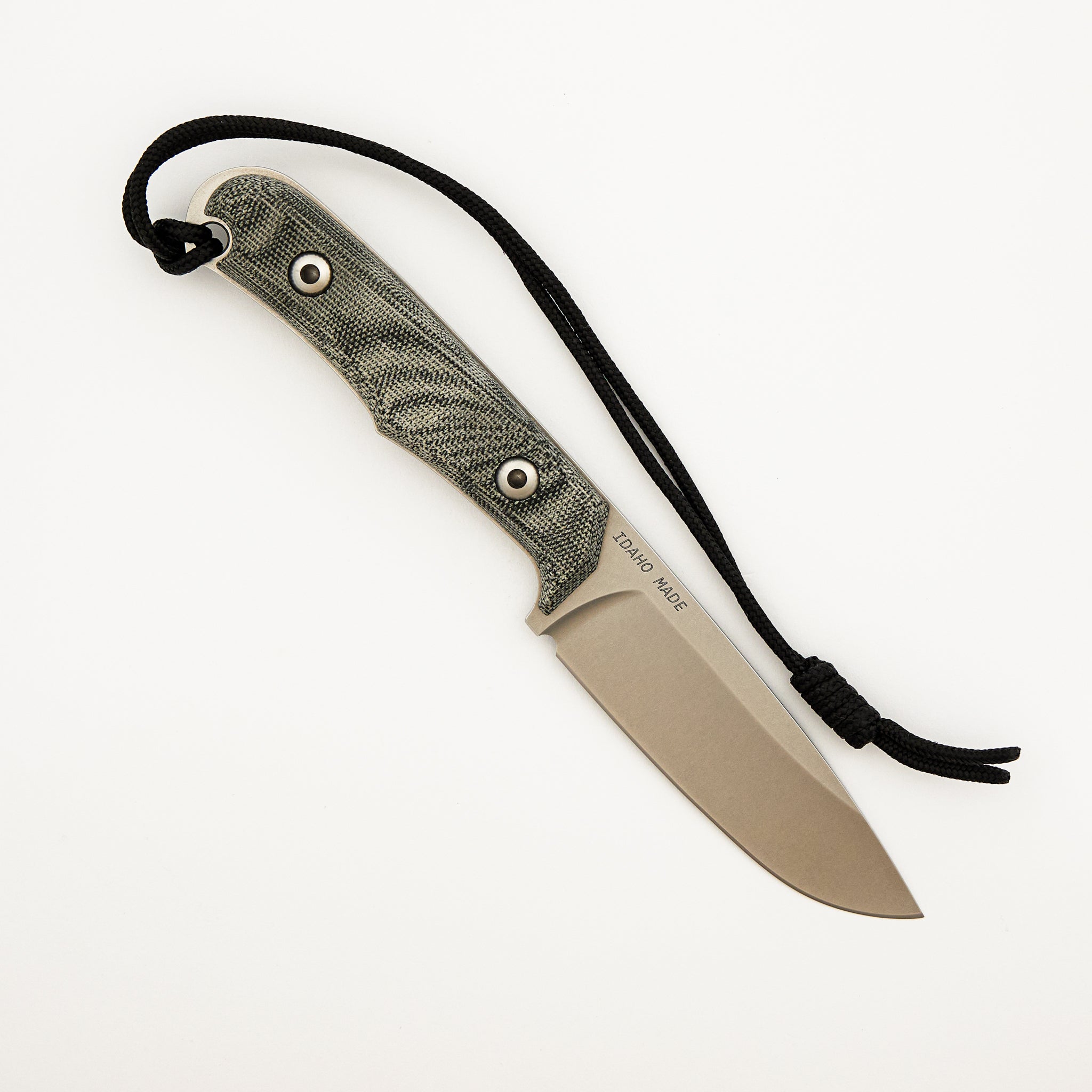 Backpacker - Black Canvas Micarta - CPM MagnaCut Blade