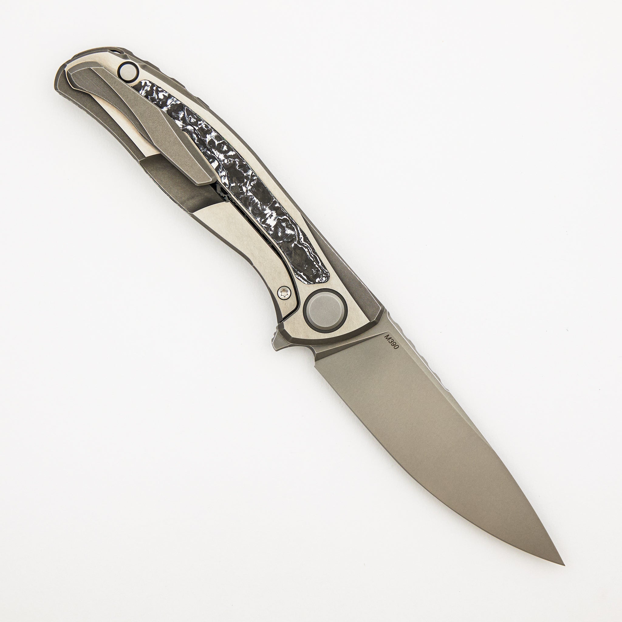 Hati Gen 3 - M390 Blade - White TechnoCarbo - MRBS
