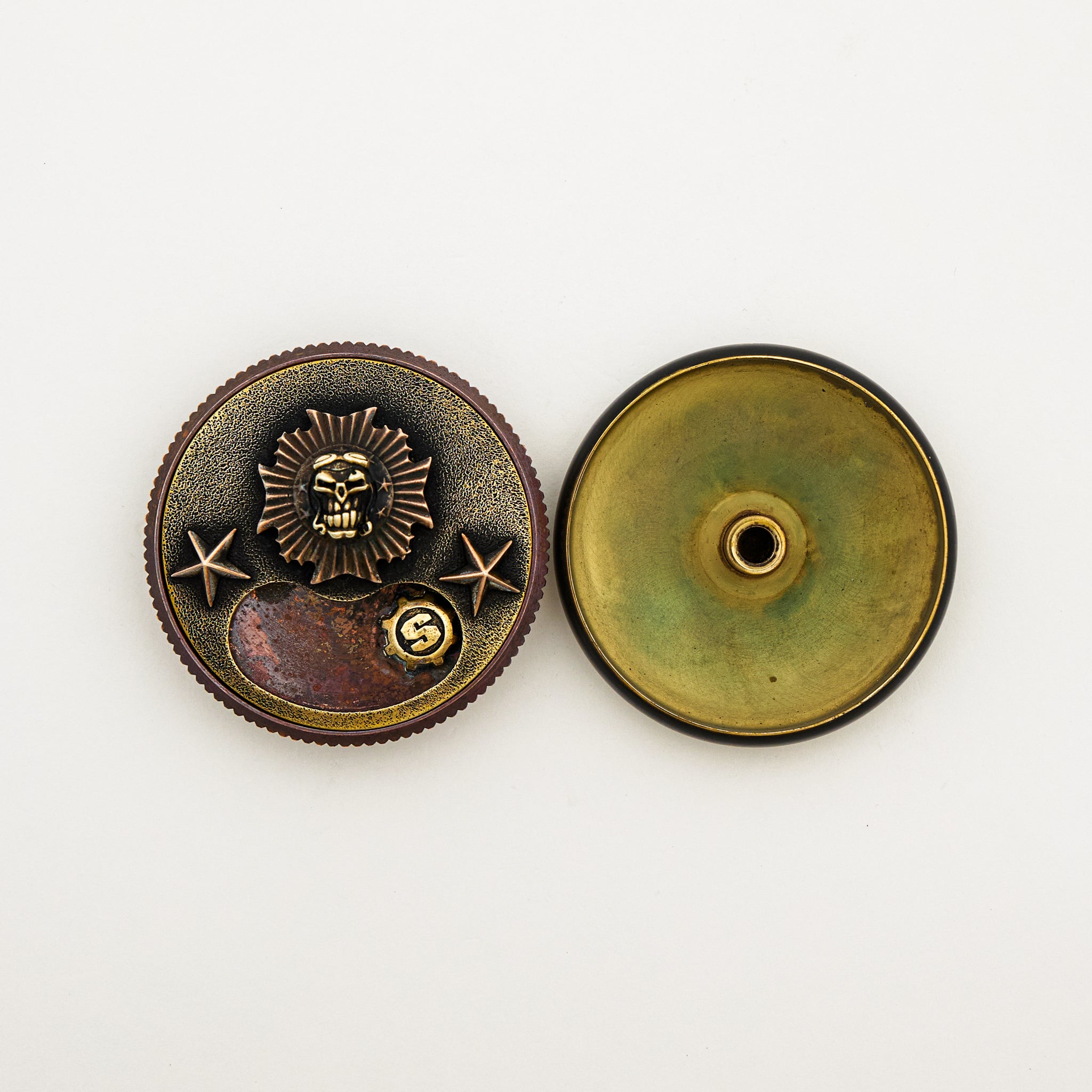 Ryk Maverick Custom Stash Can - Brass/Copper/Vintage Bronze