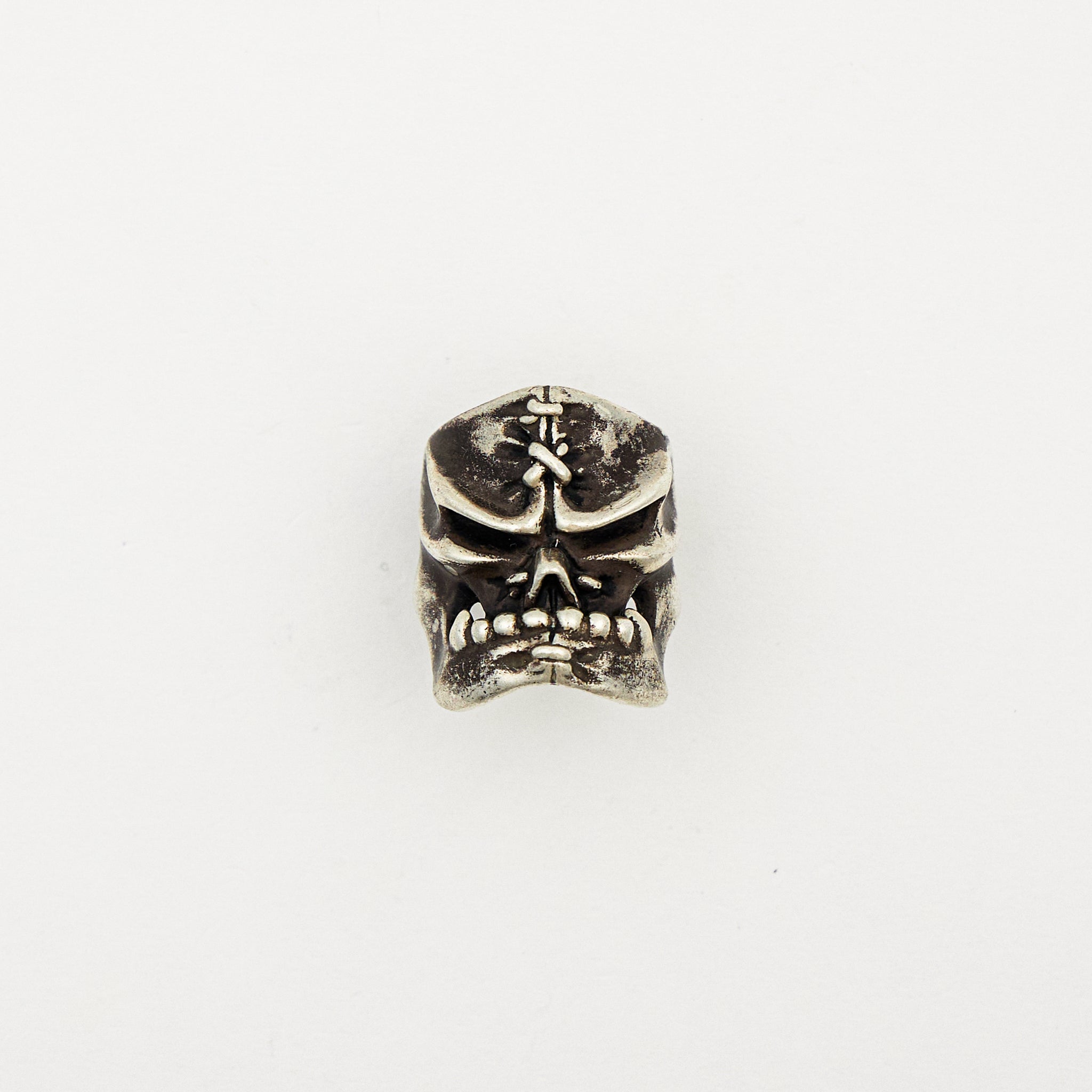 .925 Kamikaze Puncher w/ Stitches Ring - Size 12