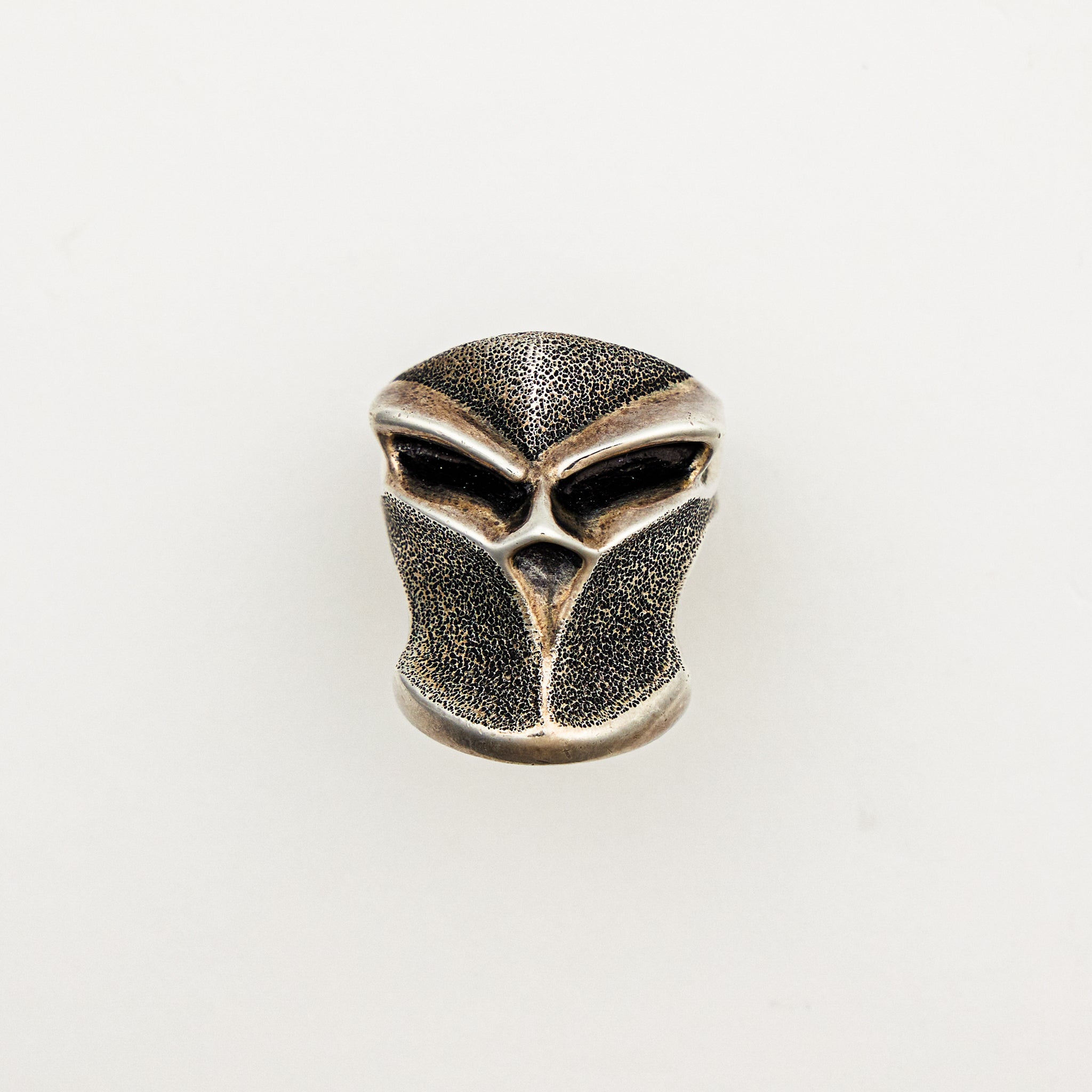 .925 Textured Stealth Blade Puncher Ring - Size 12.5