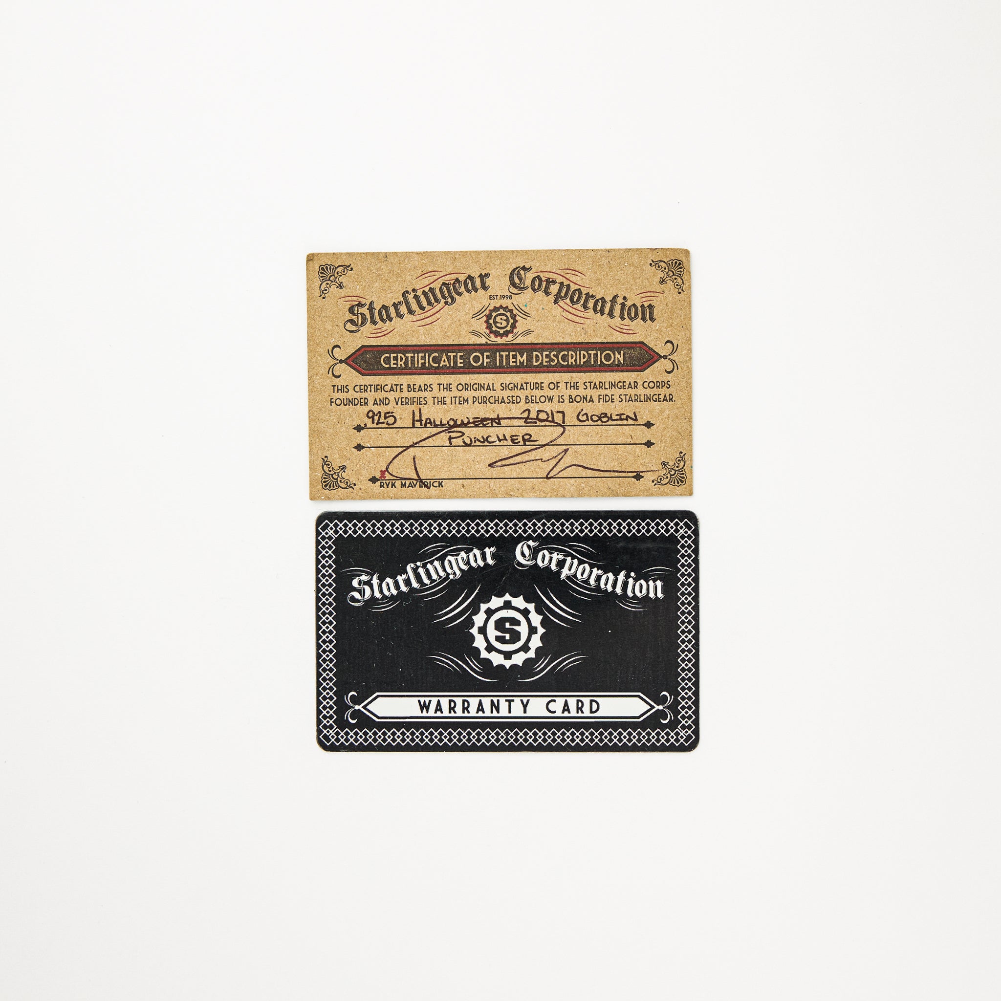 Halloween 2017 Goblin Puncher Ring - .925 Sterling Silver