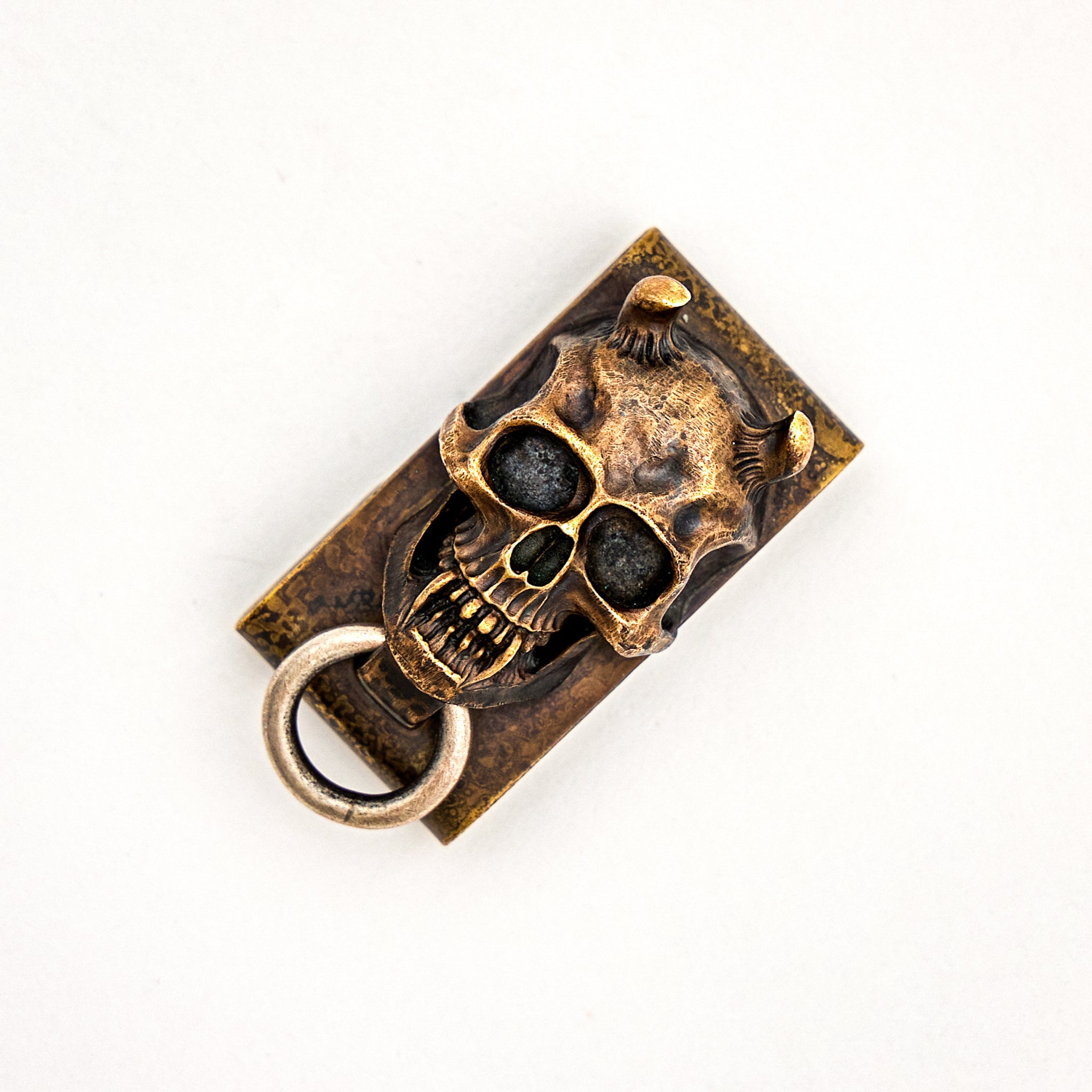 Bronze Hannya Belt Molle Clip