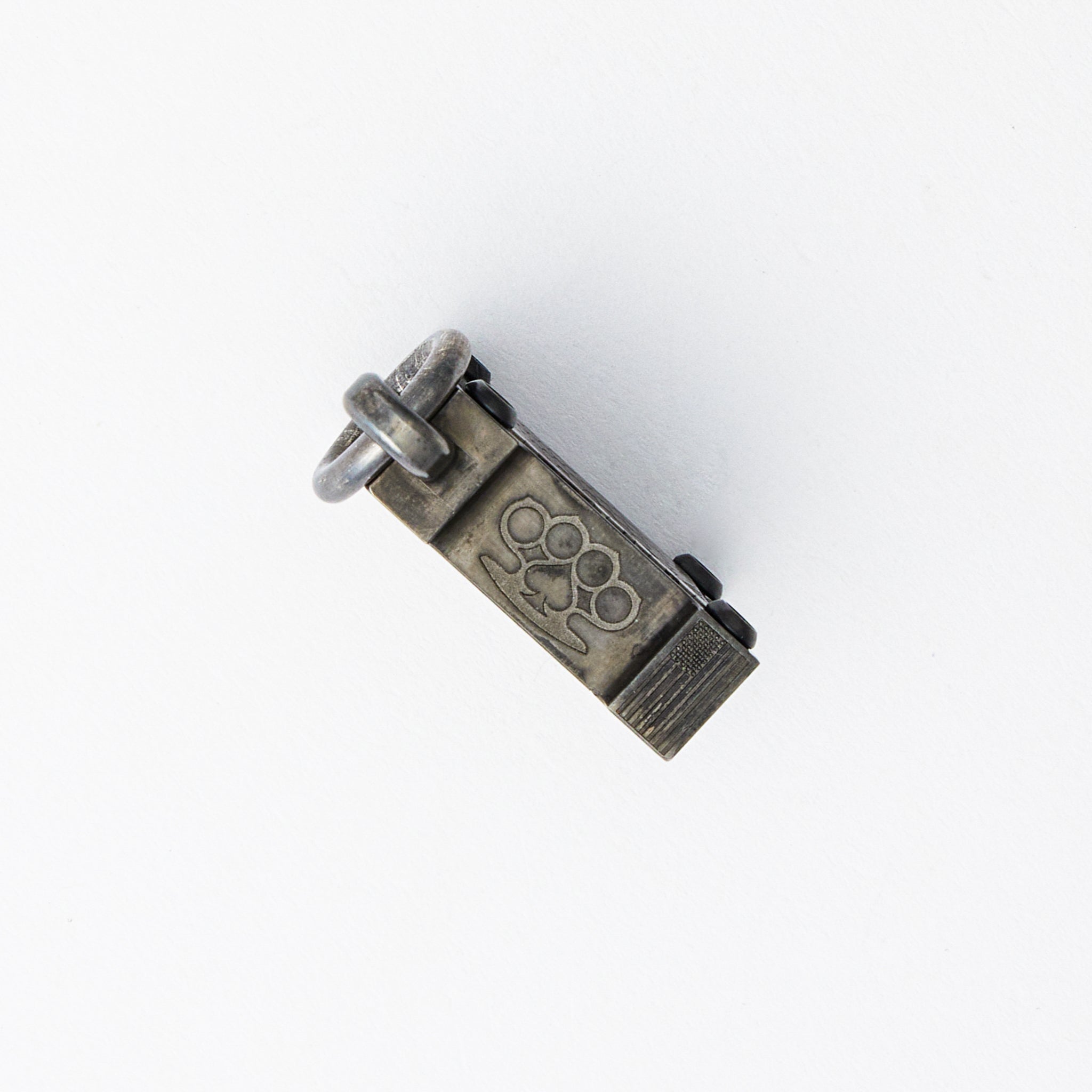 Killbox Pendant - Silver Warrior W/ Superconductor Plate