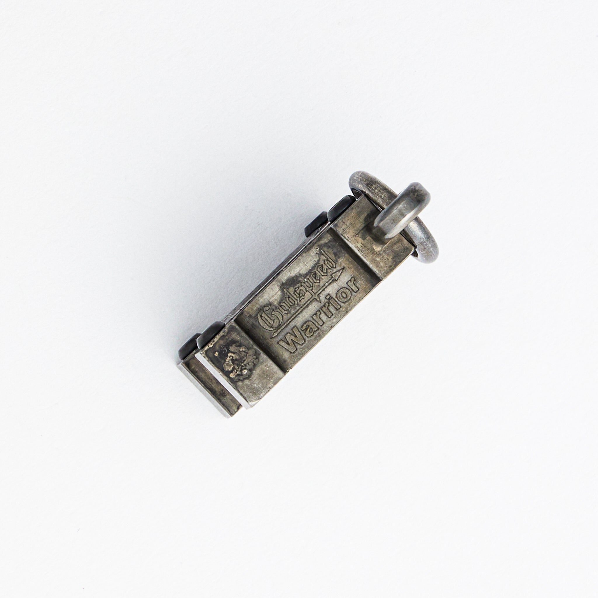 Killbox Pendant - Silver Warrior W/ Superconductor Plate