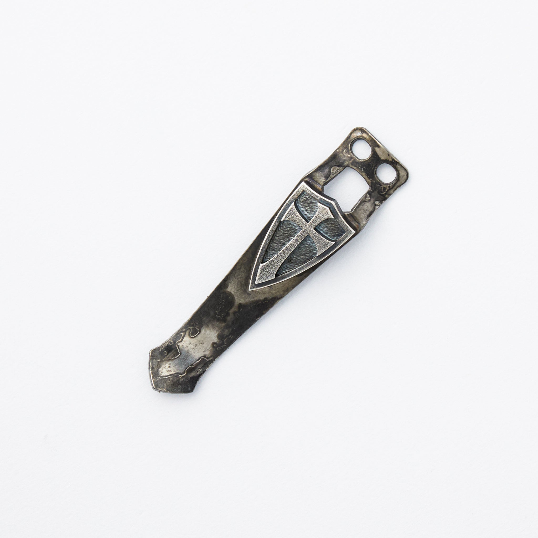 Silver Crusader Torch Clip