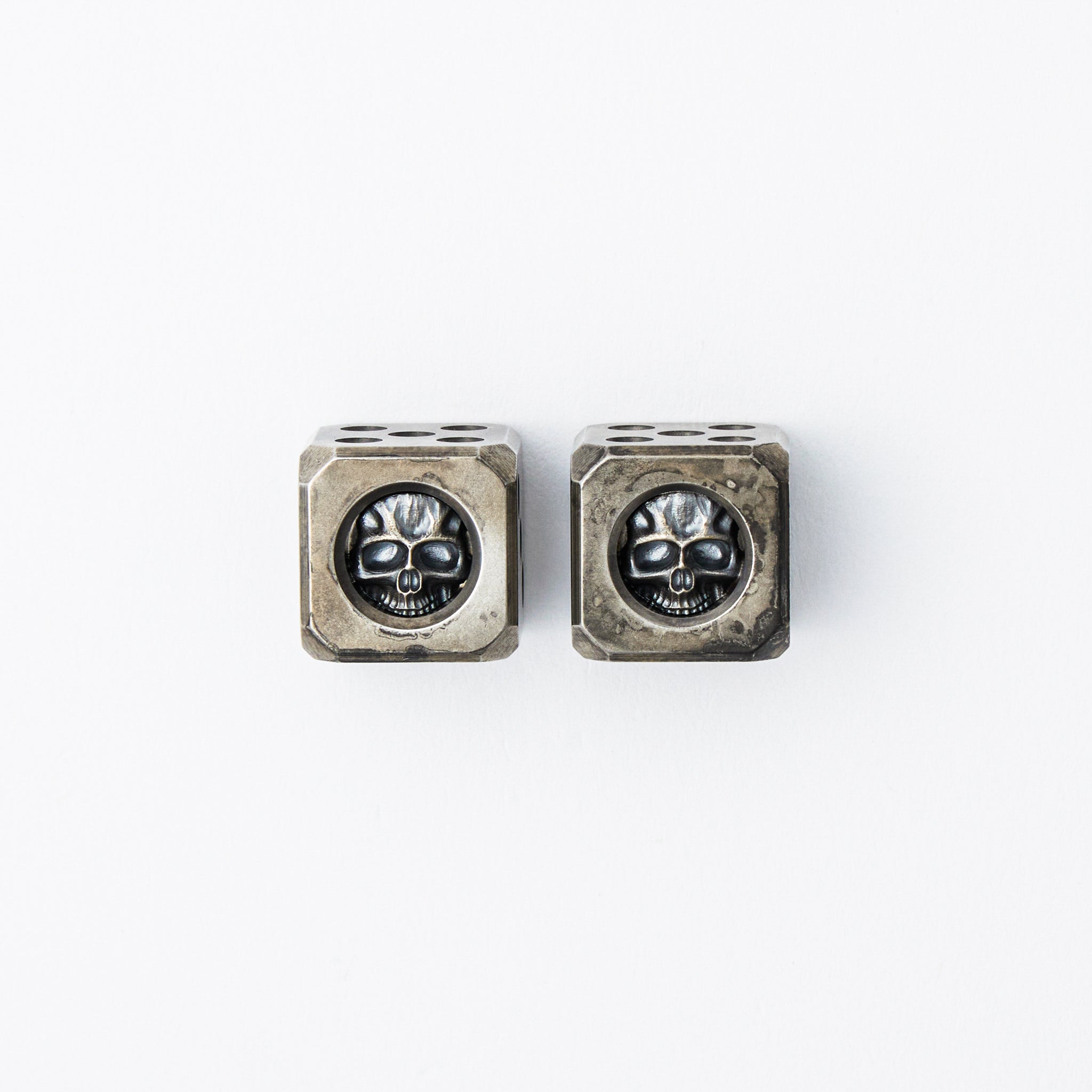 HiTex Gear Collaboration Silver Insert 3D Hard Warrior Dice Set