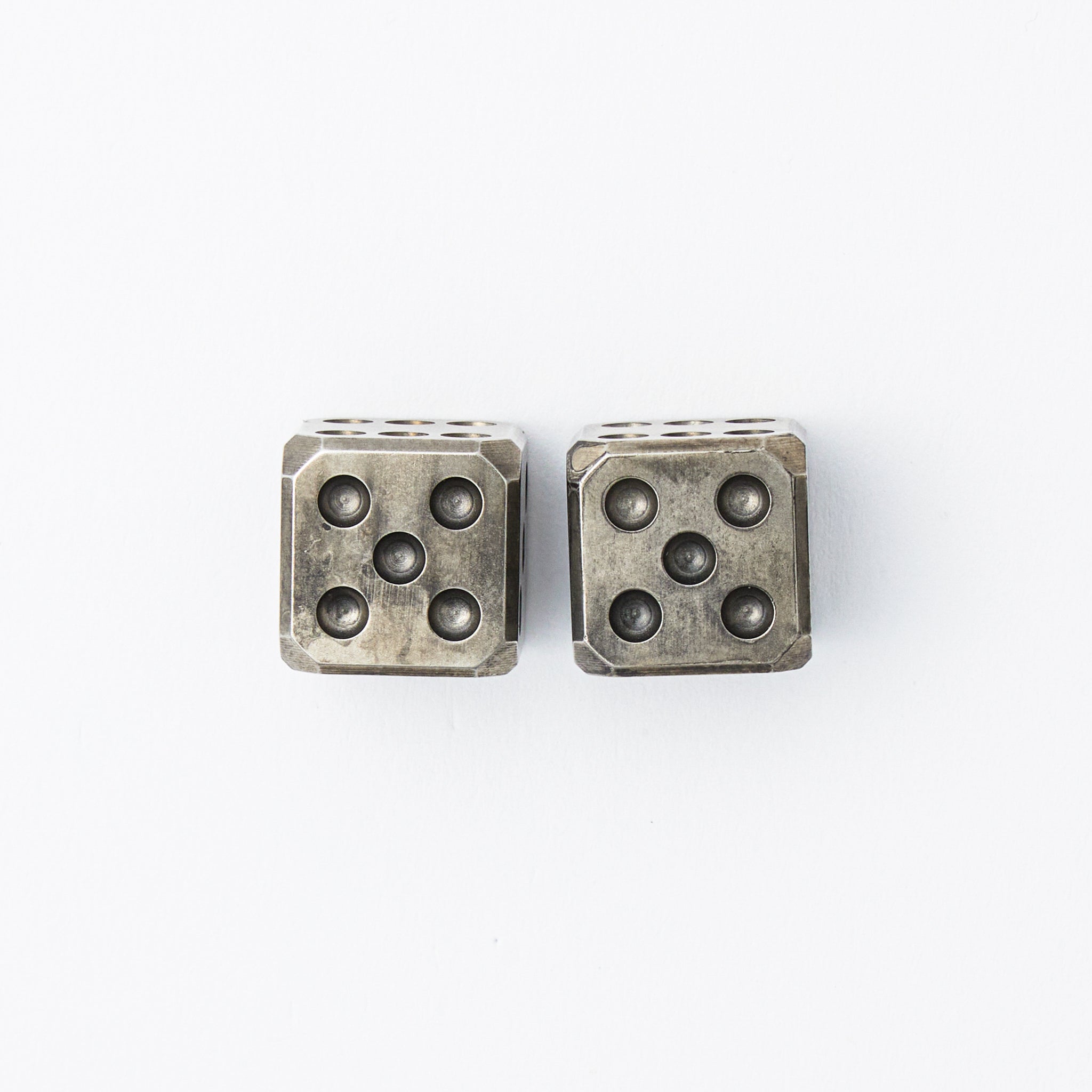 HiTex Gear Collaboration Silver Insert 3D Hard Warrior Dice Set