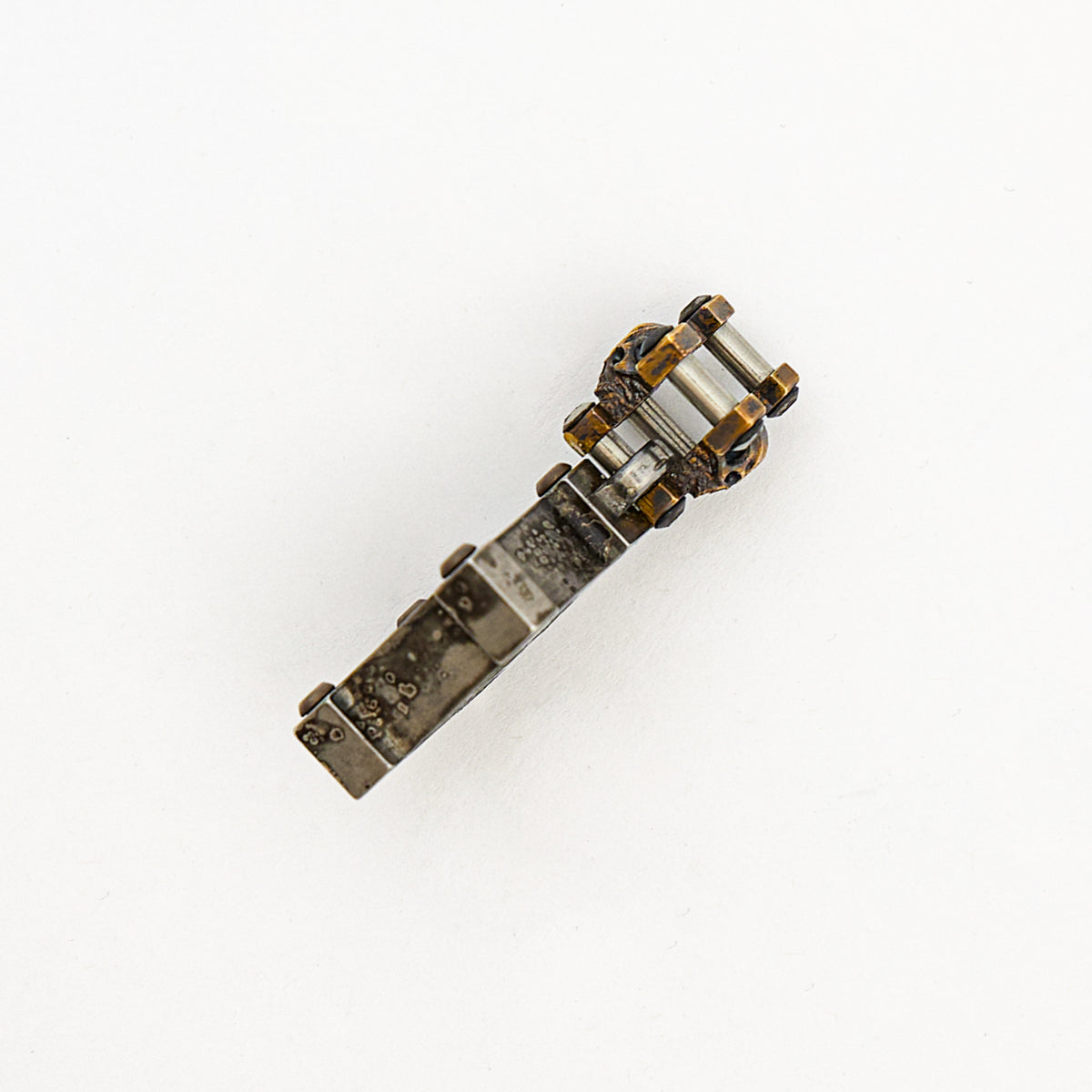 Royal Bronze Warrior Killbox W/ Dog Tag Holder Warrior Pendant