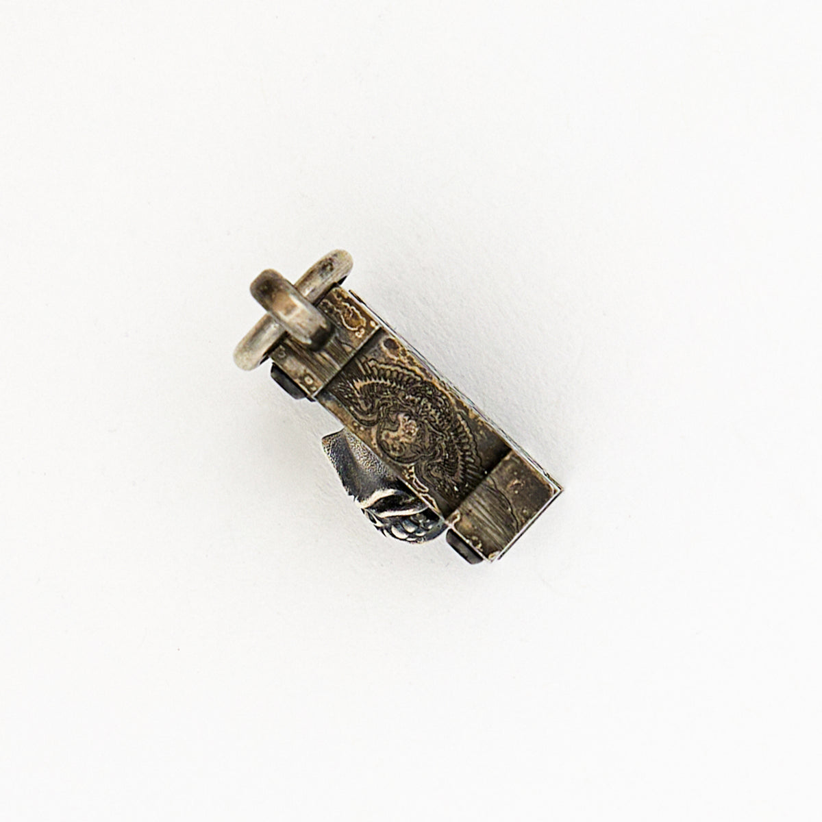 Starlingear Collaboration Killbox Pendant - Slickster - Starlingear Bullet - 24" Sterling Silver Anchor Link Chain