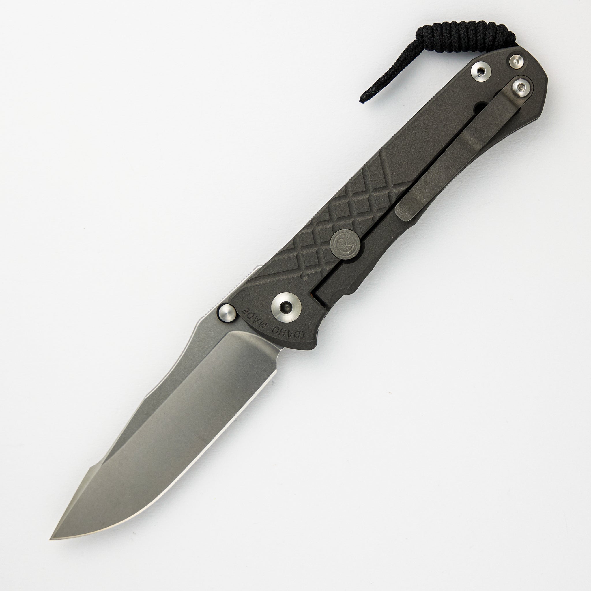 Umnumzaan Lefty - Drop Point CPM MagnaCut Blade - Titanium Handle