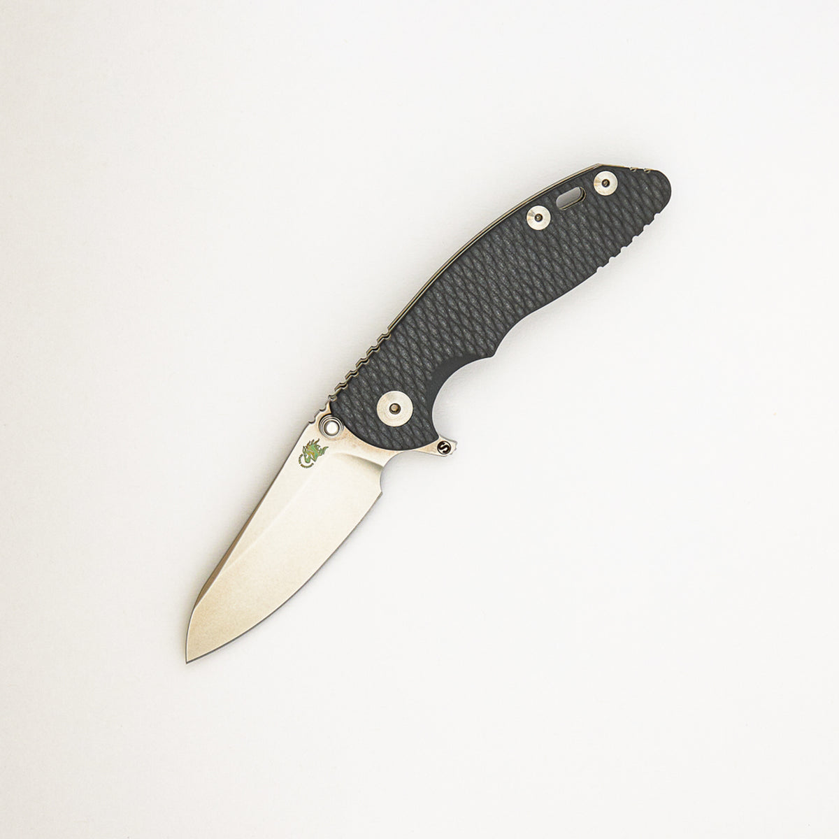 XM-18 3.0" - Skinny Sheepsfoot - Tri-Way - Stonewash - Grey G10