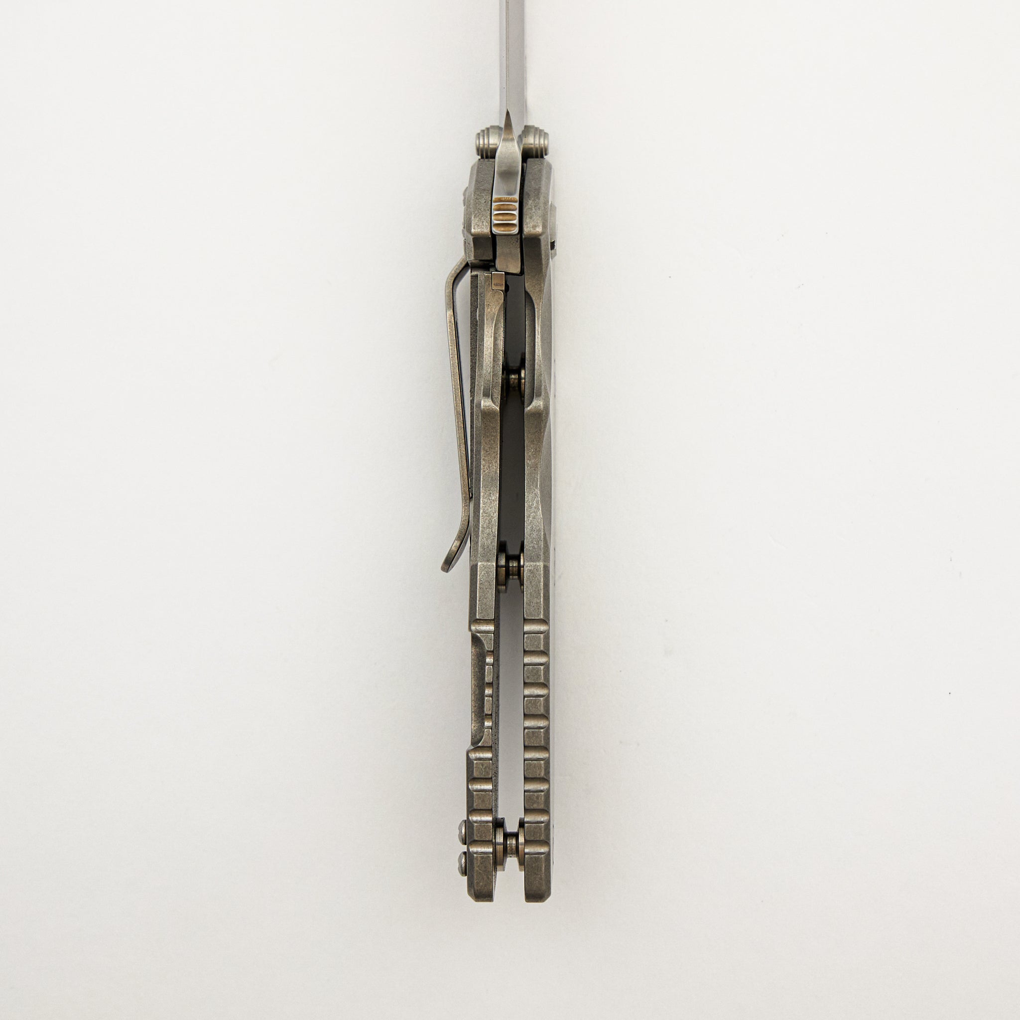 Eklipse 3.5" - S45VN Spearpoint - Tri-Way - Stonewash