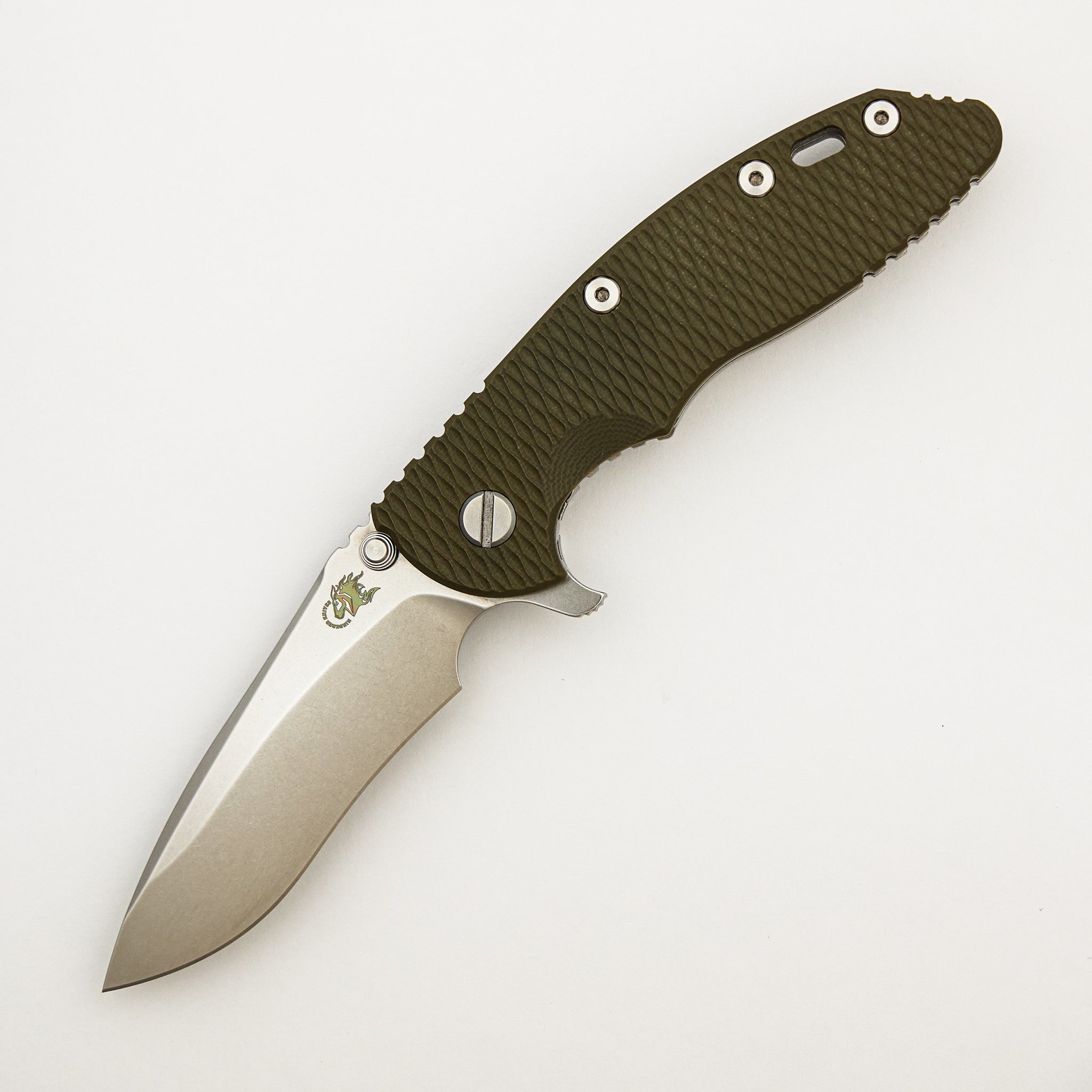 XM-18 3.5" - Recurve - Tri-Way - Stonewash - OD Green G10