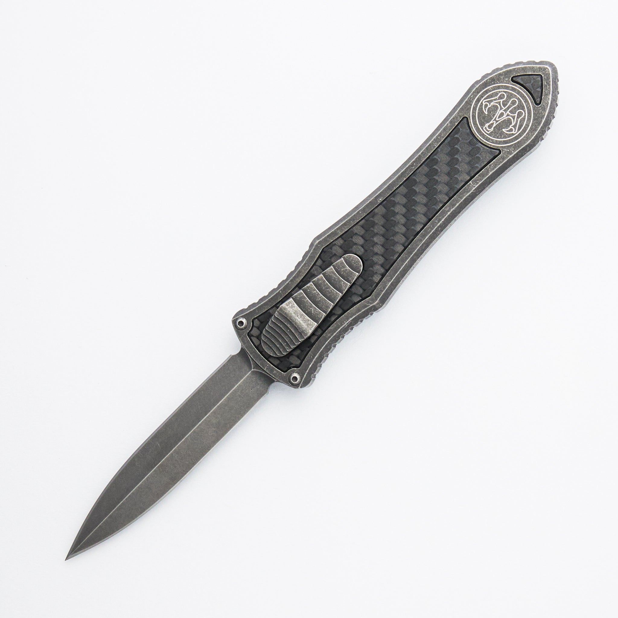 Deadlock Model C - Titanium Handle W/ Carbon Fiber Inlay - 20CV Blade