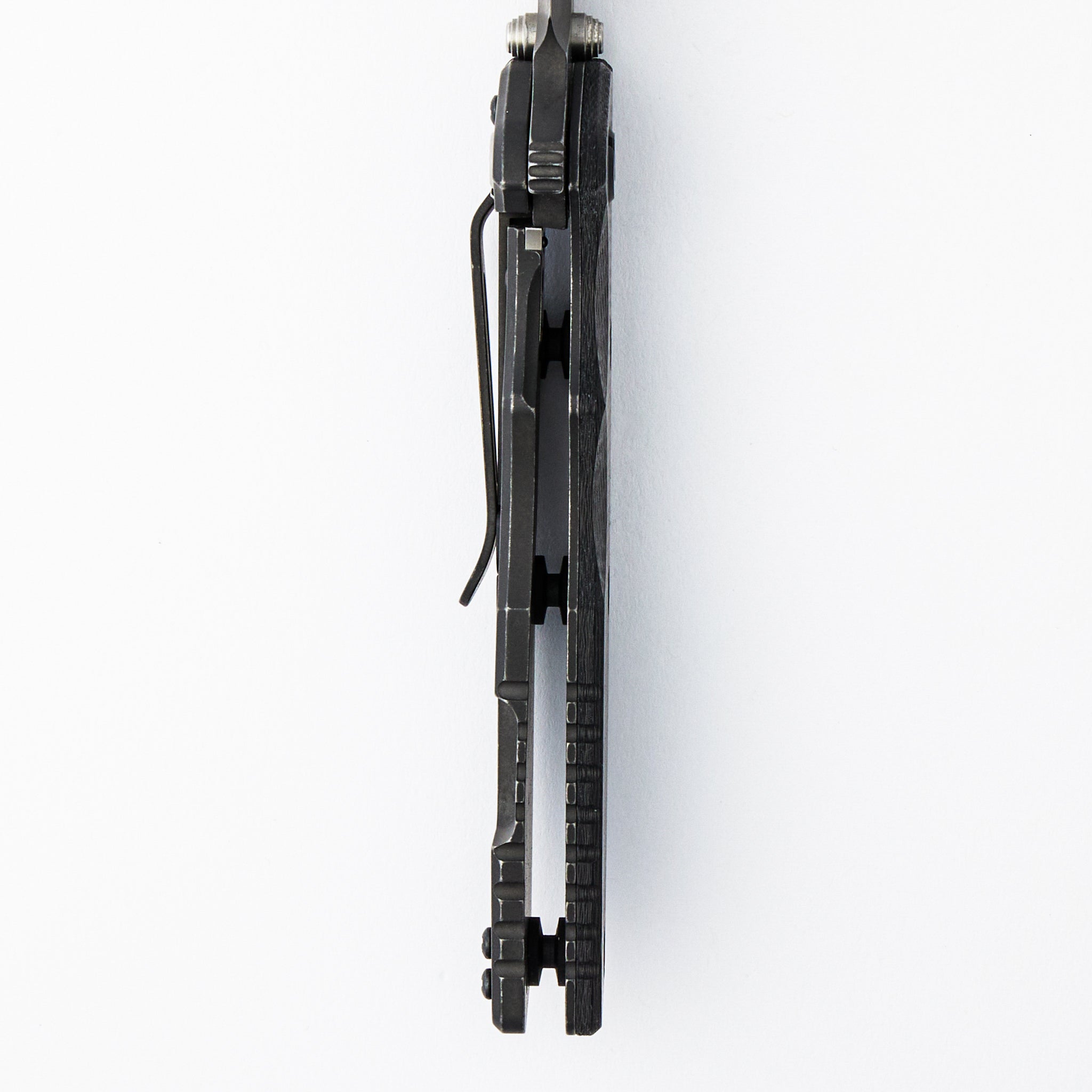 Eklipse 3.5" - Bowie - Tri-Way - Battle Black - Black Hardware - Carbon Fiber