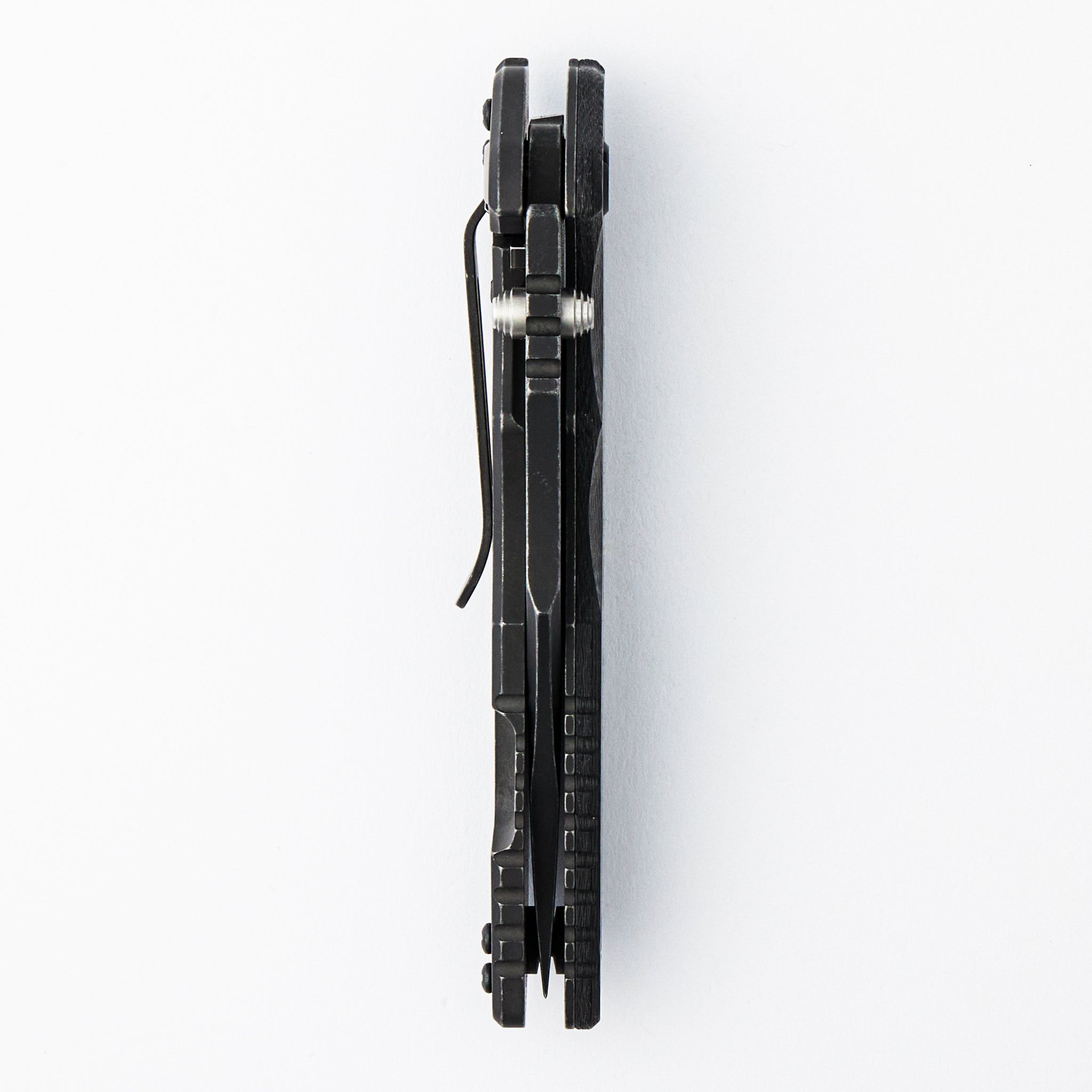 Eklipse 3.5" - Bowie - Tri-Way - Battle Black - Black Hardware - Carbon Fiber
