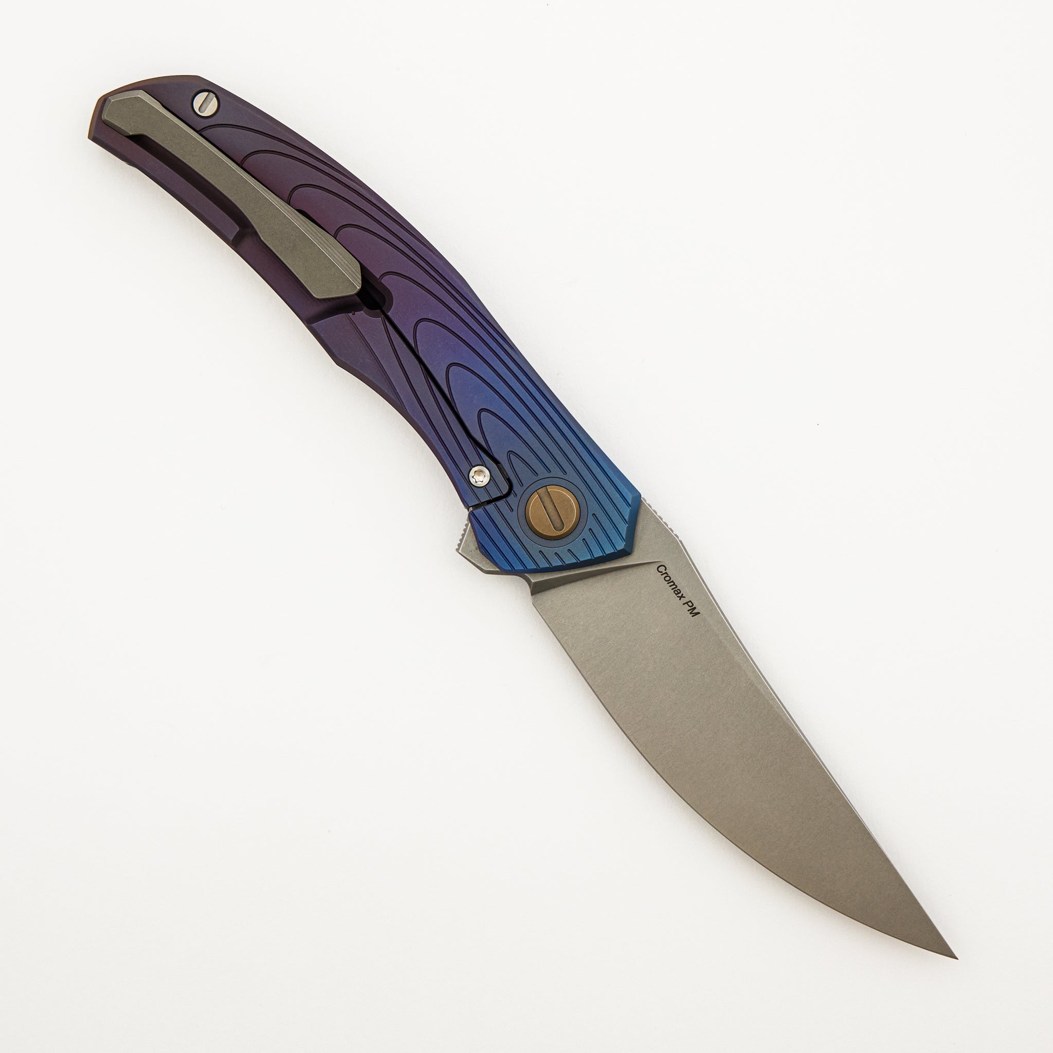Igor Oleinikov Finish Quantum “Solar System” – Titanium Handle - Cromax PM Blade – SRBS
