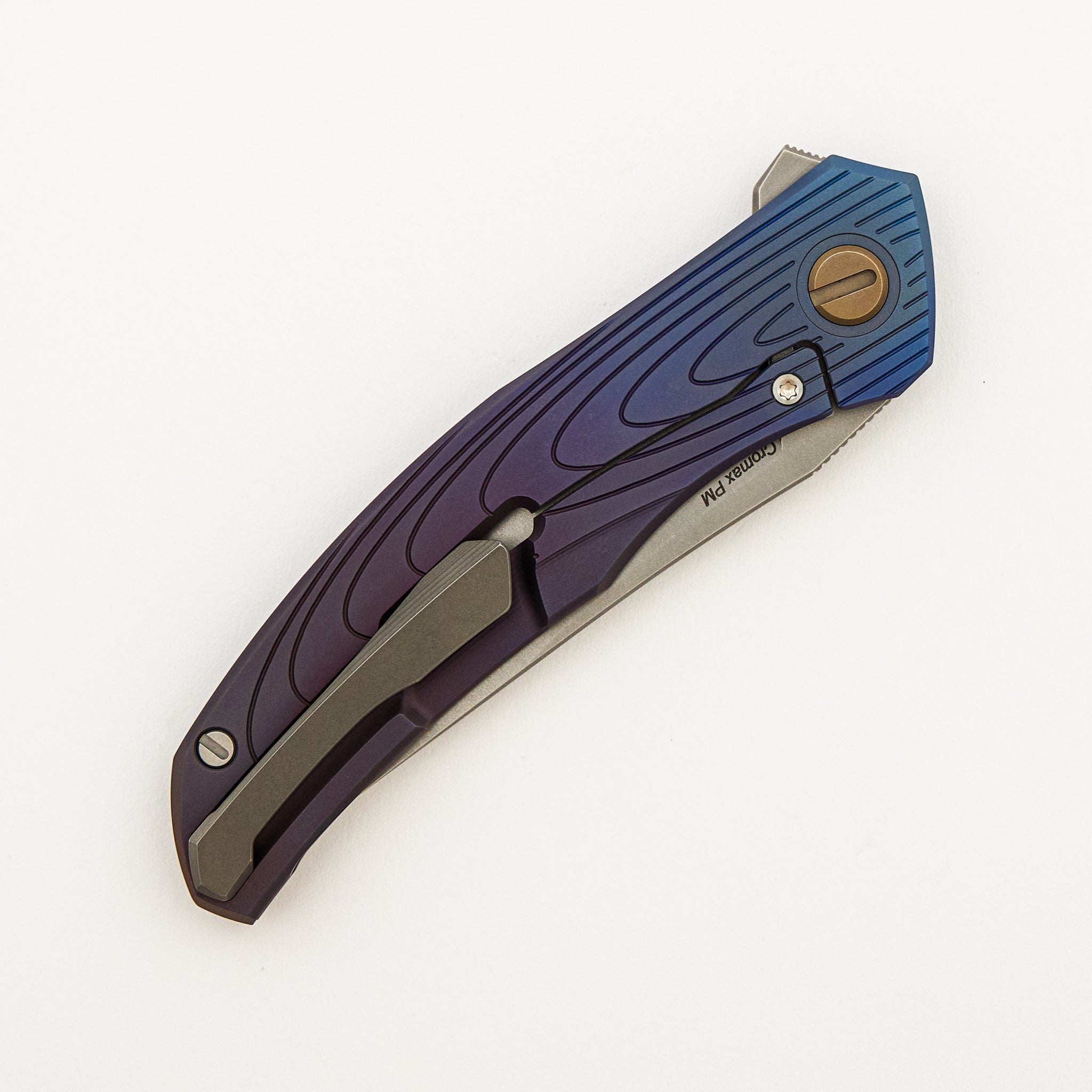 Igor Oleinikov Finish Quantum “Solar System” – Titanium Handle - Cromax PM Blade – SRBS