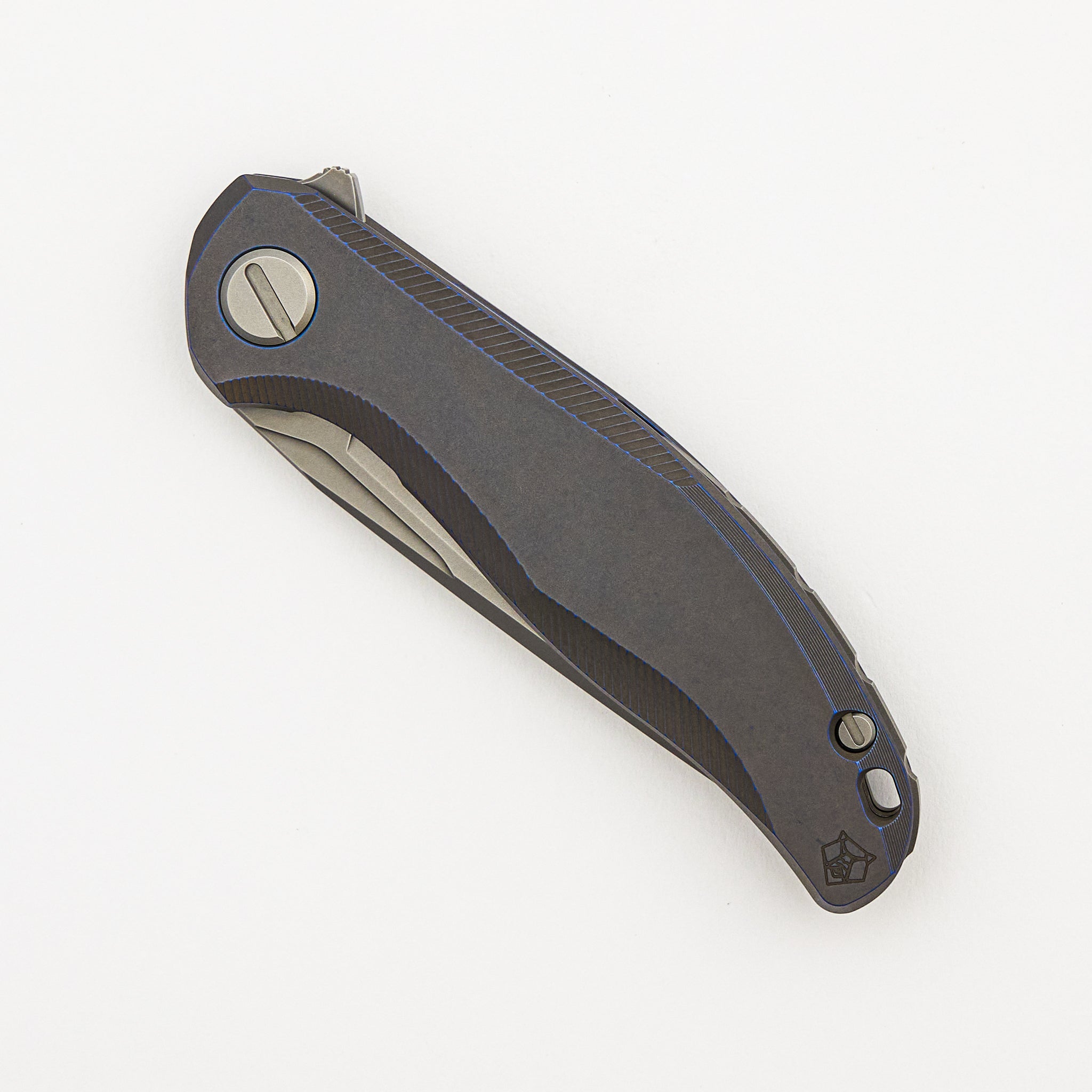 Stellar First Production – Titanium Handle – S90V Blade – MRBS
