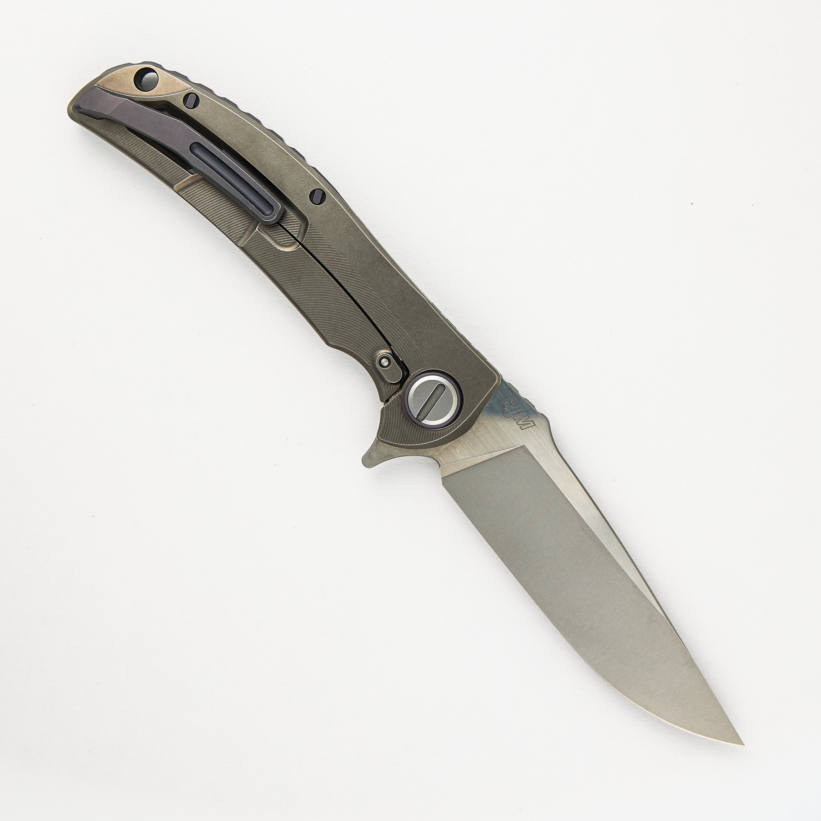 "Limited Edition" Russian Overkill - M398 Blade - Titanium Handle - RBS (RJ Martin Design)