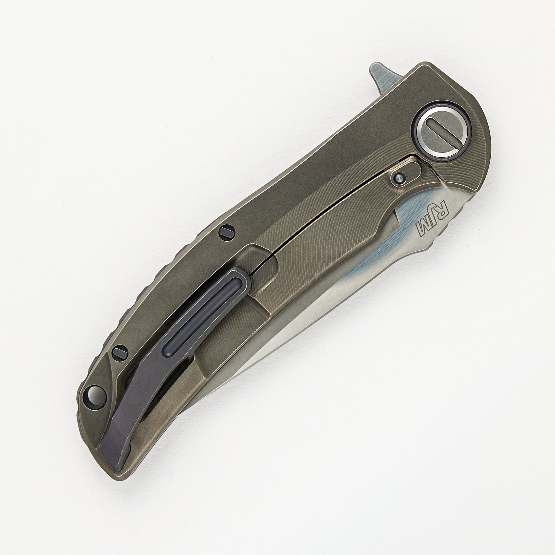 "Limited Edition" Russian Overkill - M398 Blade - Titanium Handle - RBS (RJ Martin Design)