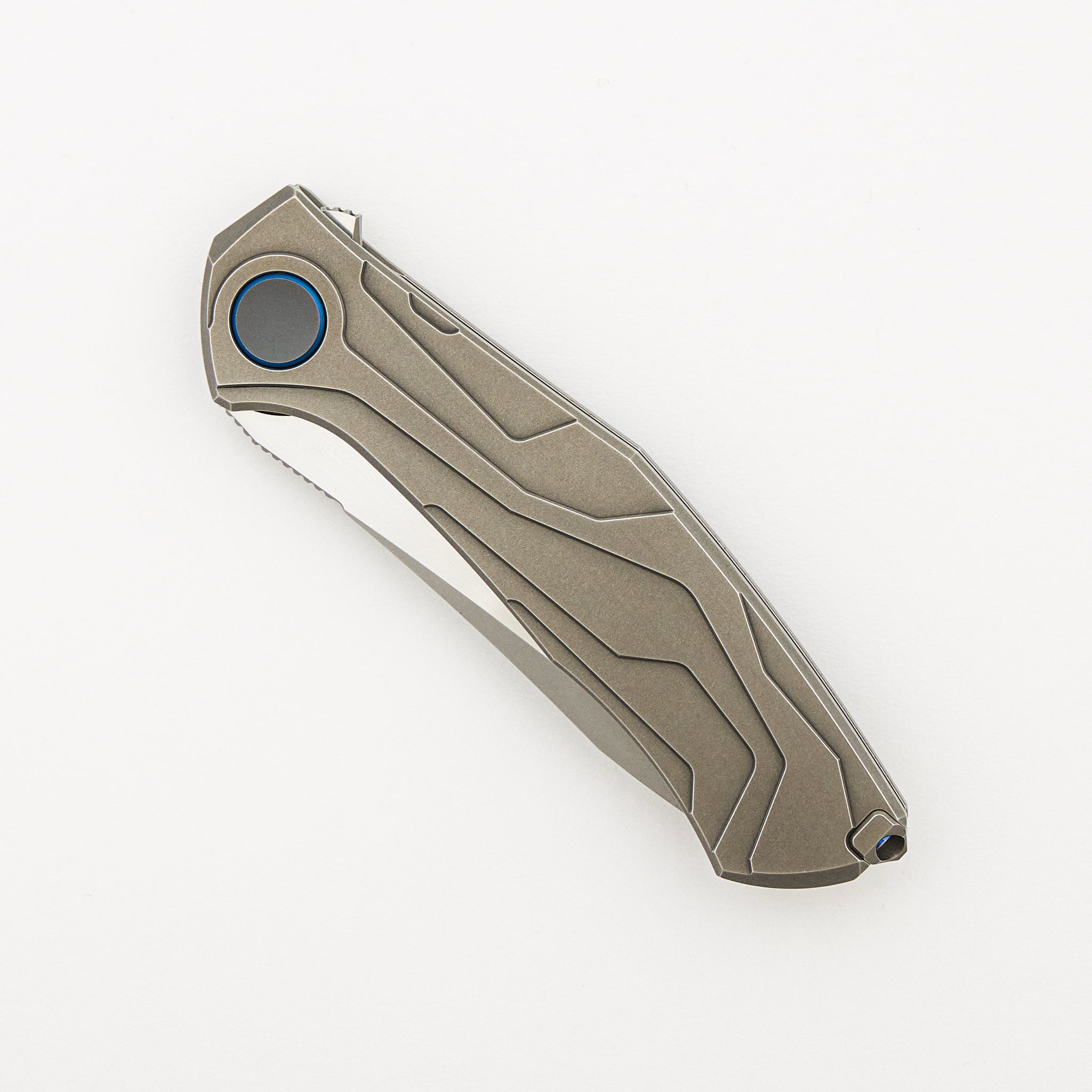 "Limited Edition" Kami Flipper - S110V Blade - Titanium Handle - MRBS (Sinkevich Design)