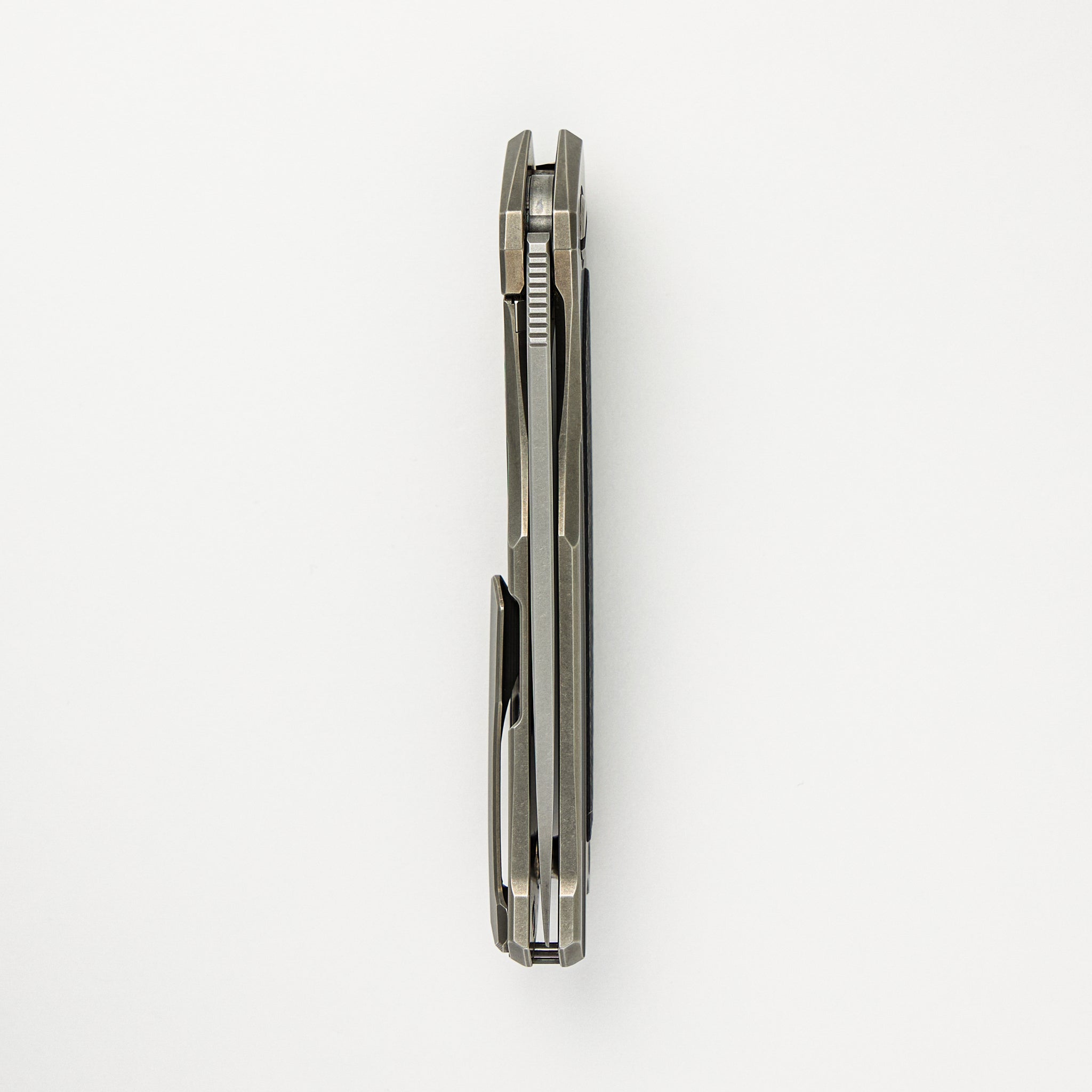 Ursus Quantum - Cromax PM Blade - Titanium Handle - Black G10 Inlay - SRBS