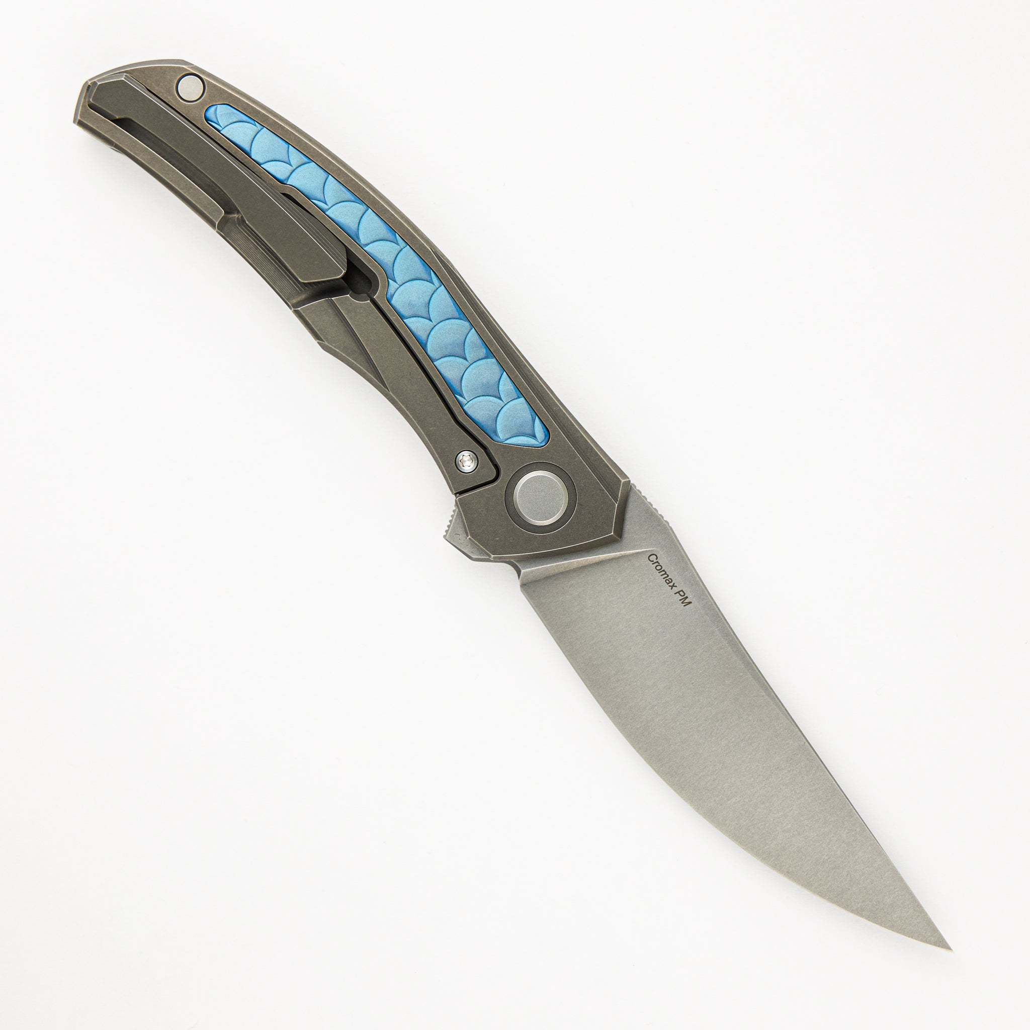 Shirogorov Knives / John Barker Quantum “Dragon” – Cromax PM Blade – MRBS