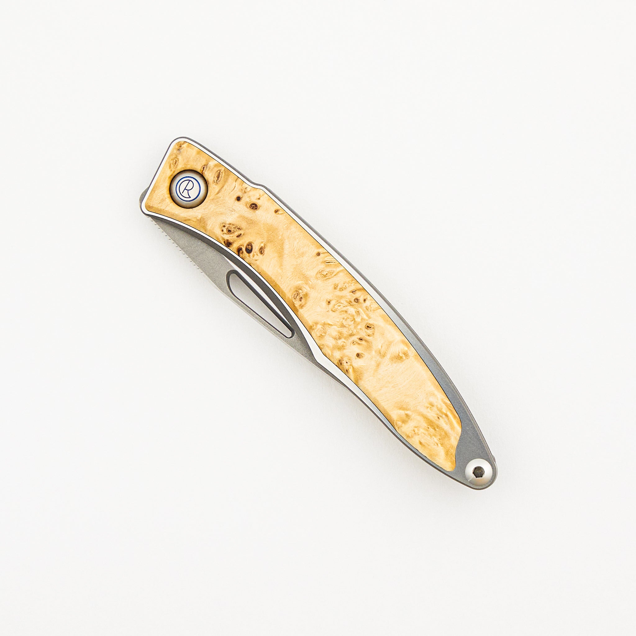 Mnandi - Box Elder Inlay - CPM MagnaCut Blade