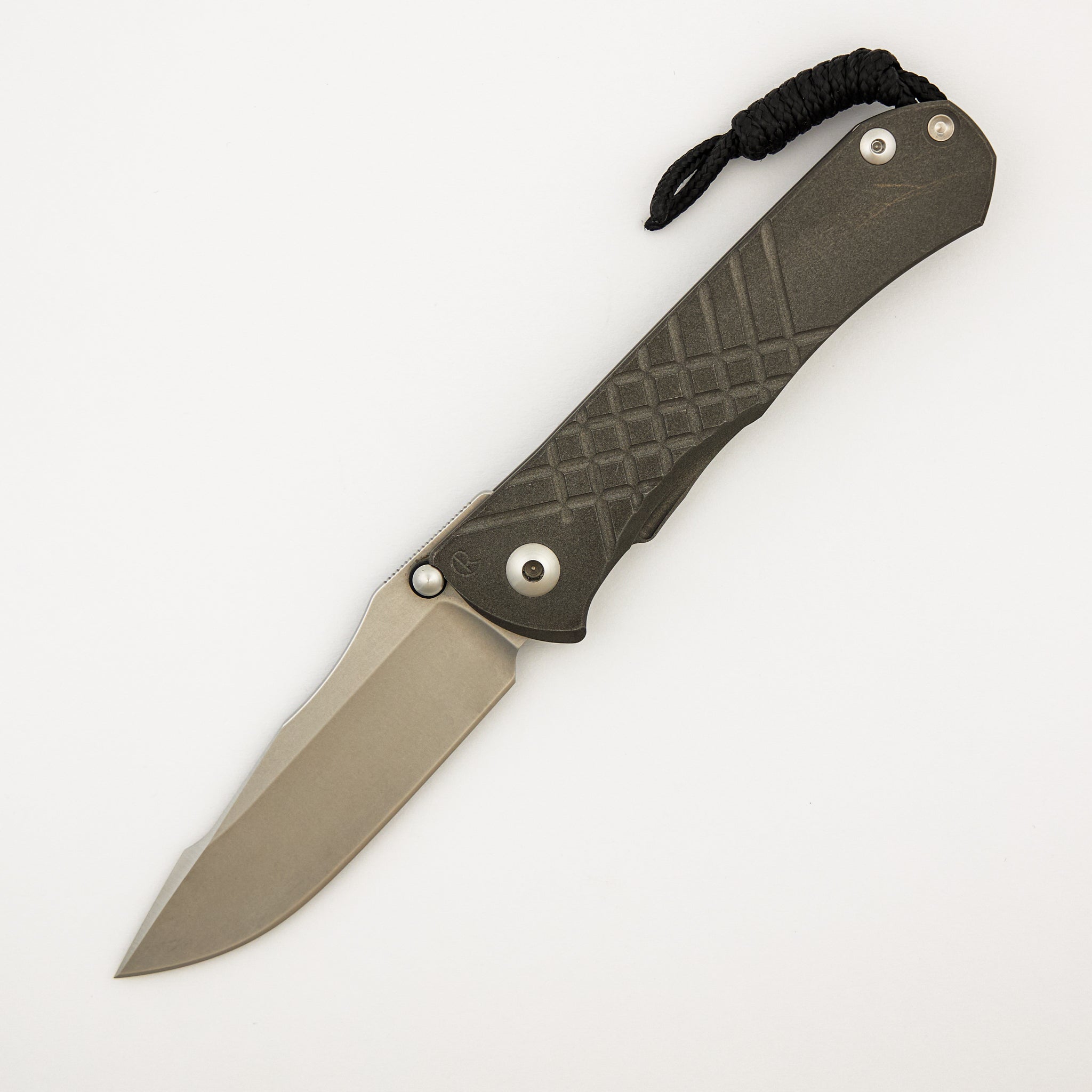 Umnumzaan - Drop Point CPM S35VN Blade - Titanium Handle