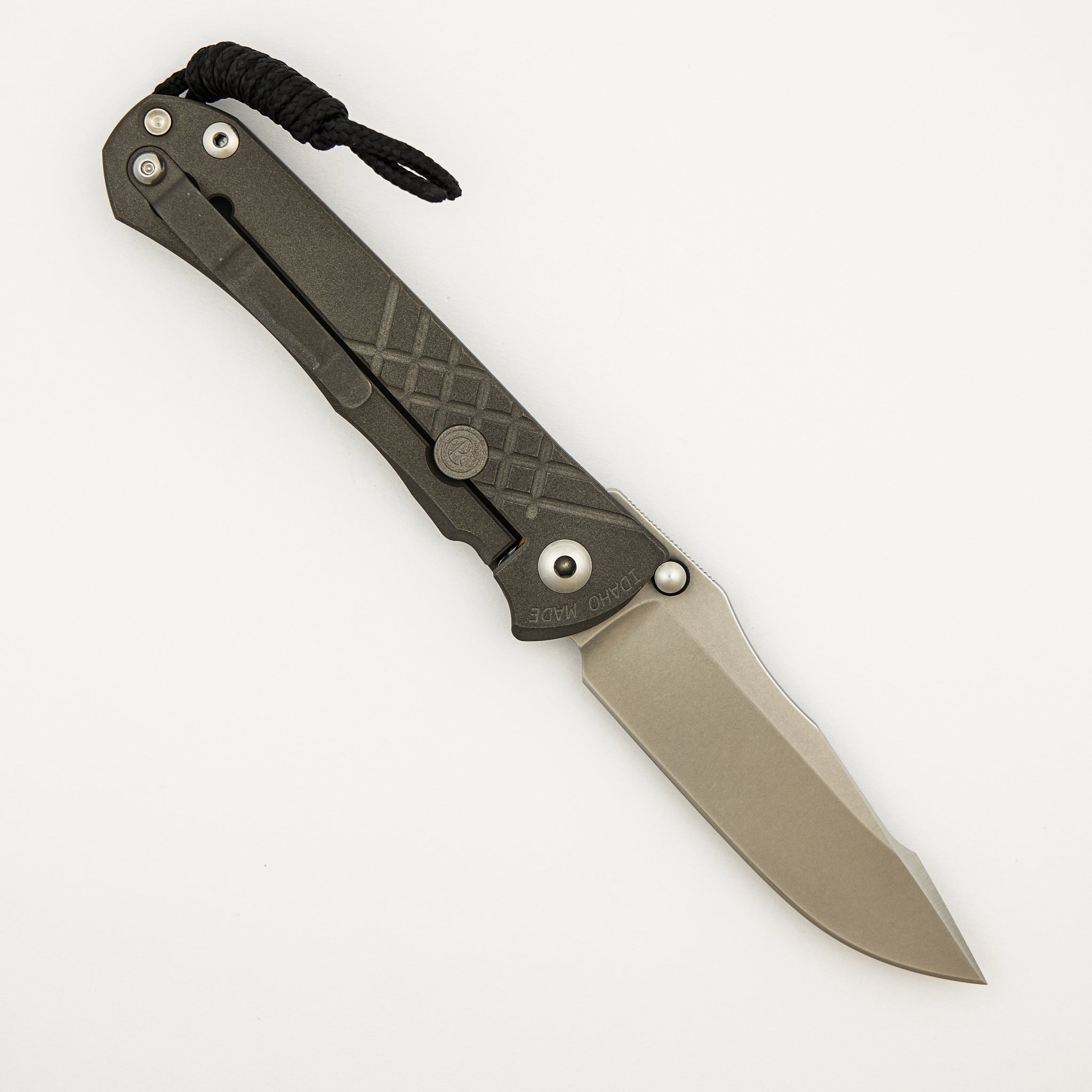 Umnumzaan - Drop Point CPM S35VN Blade - Titanium Handle