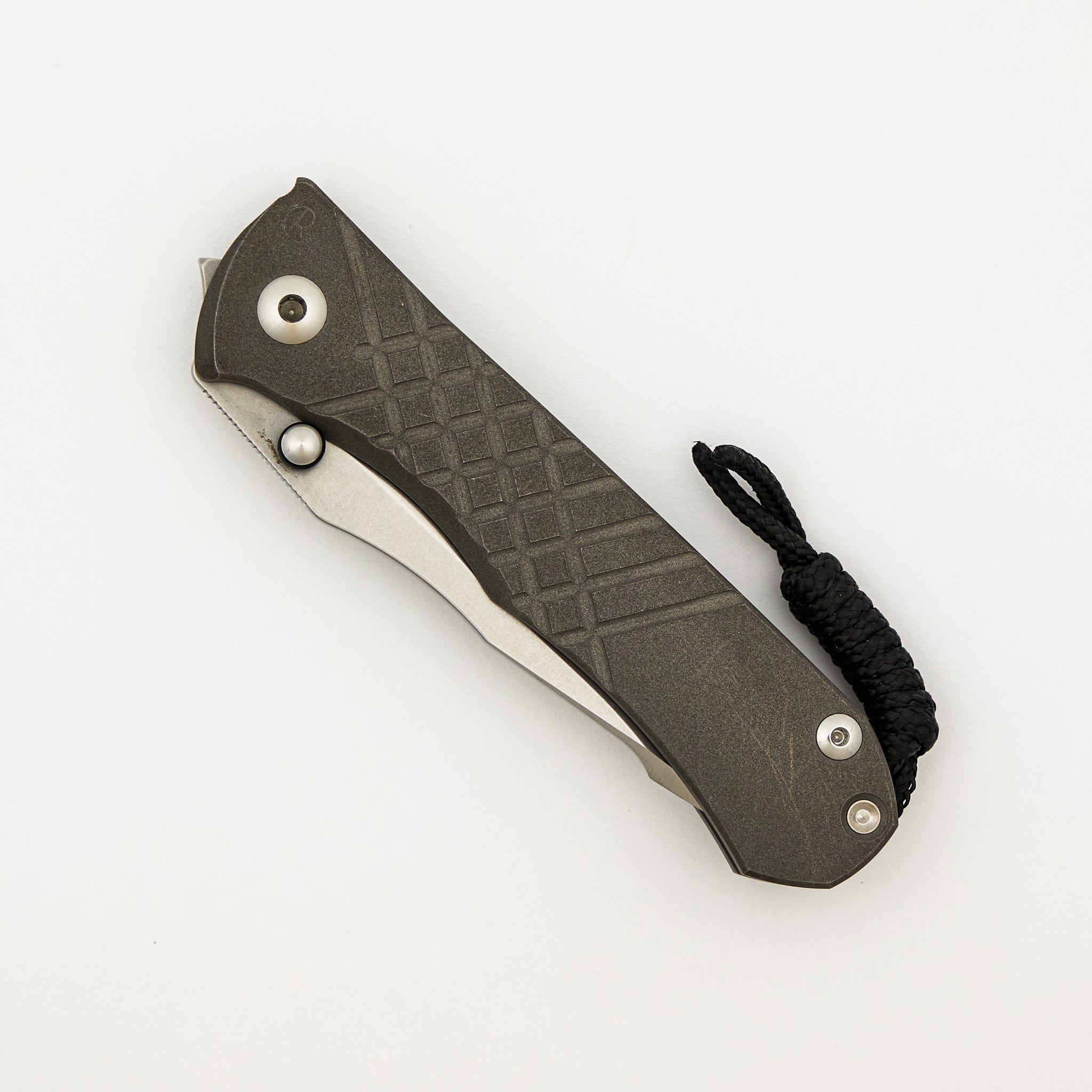 Umnumzaan - Drop Point CPM S35VN Blade - Titanium Handle