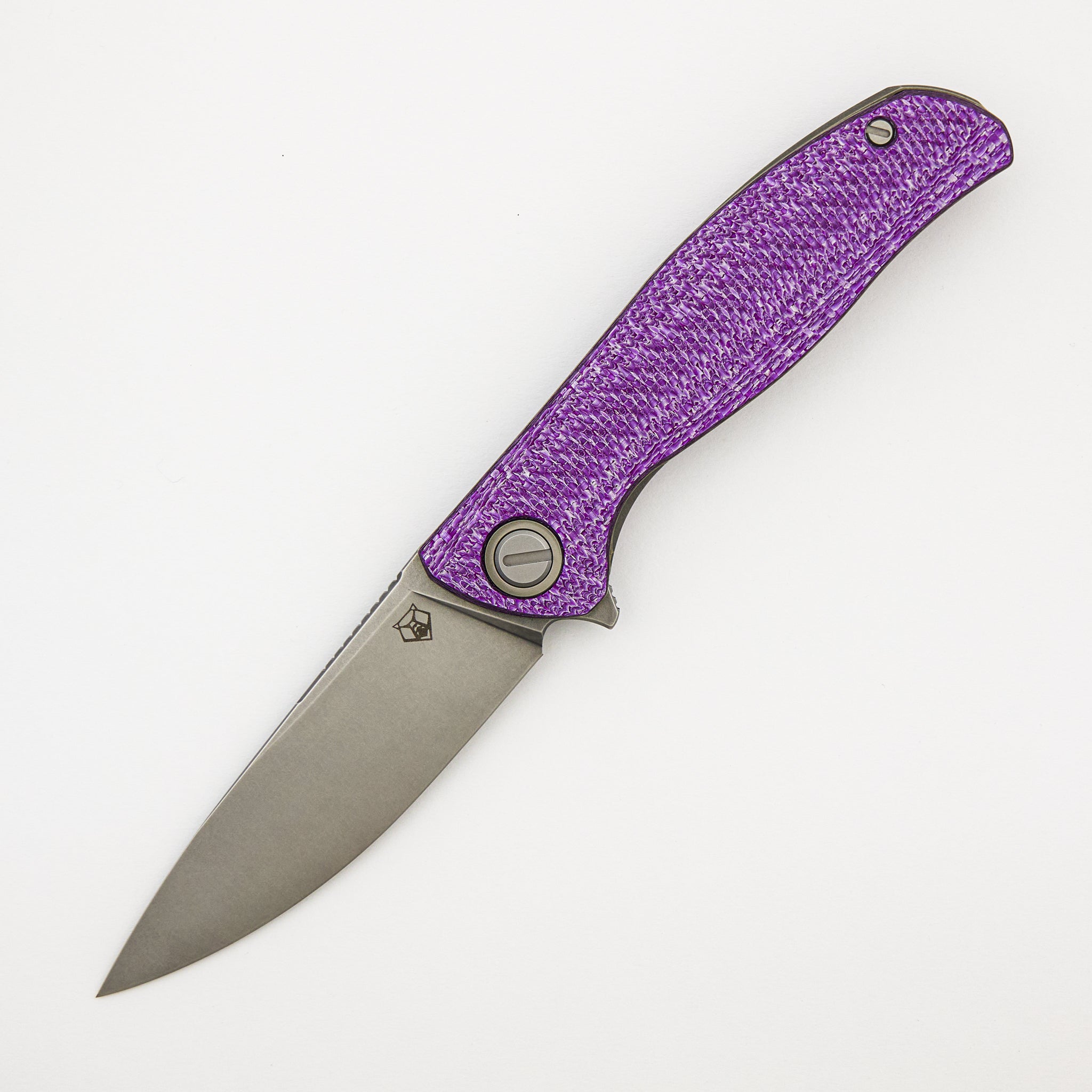 F3 - Elmax Blade - Purple Alutex Handle - MRBS