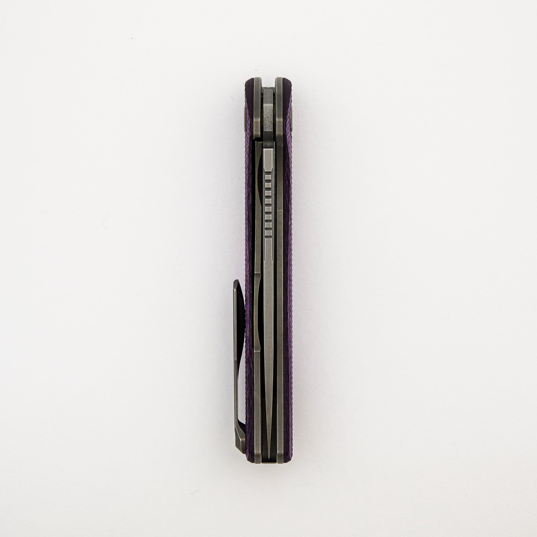 F3 - Elmax Blade - Purple Alutex Handle - MRBS