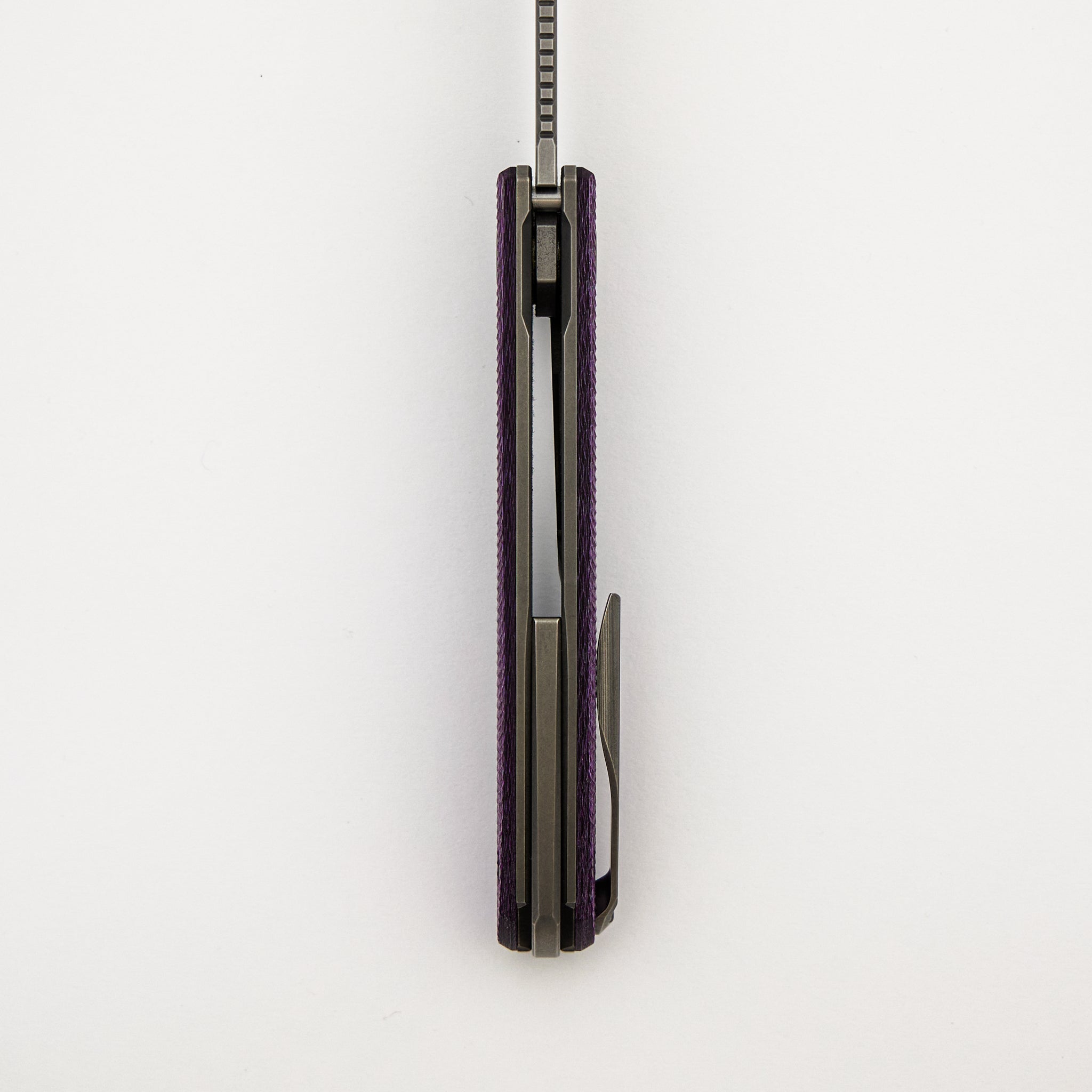 F3 - Elmax Blade - Purple Alutex Handle - MRBS