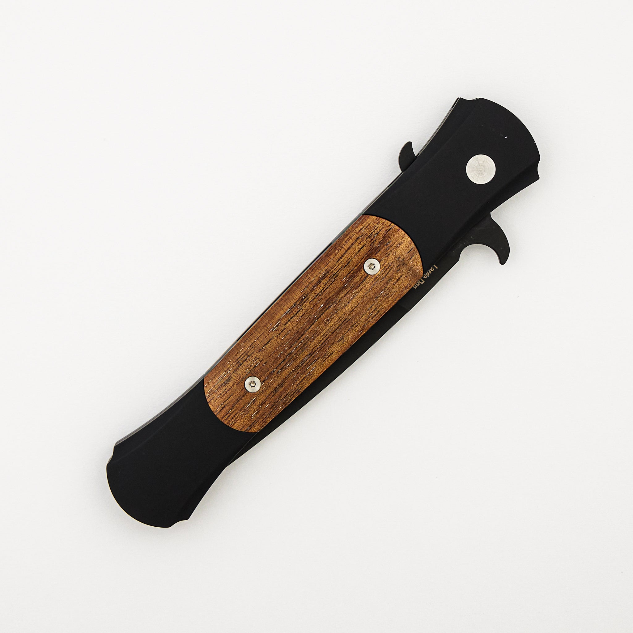 Large Don - PR4 S/N 112 - Koa Wood Inlays - 154CM Blade