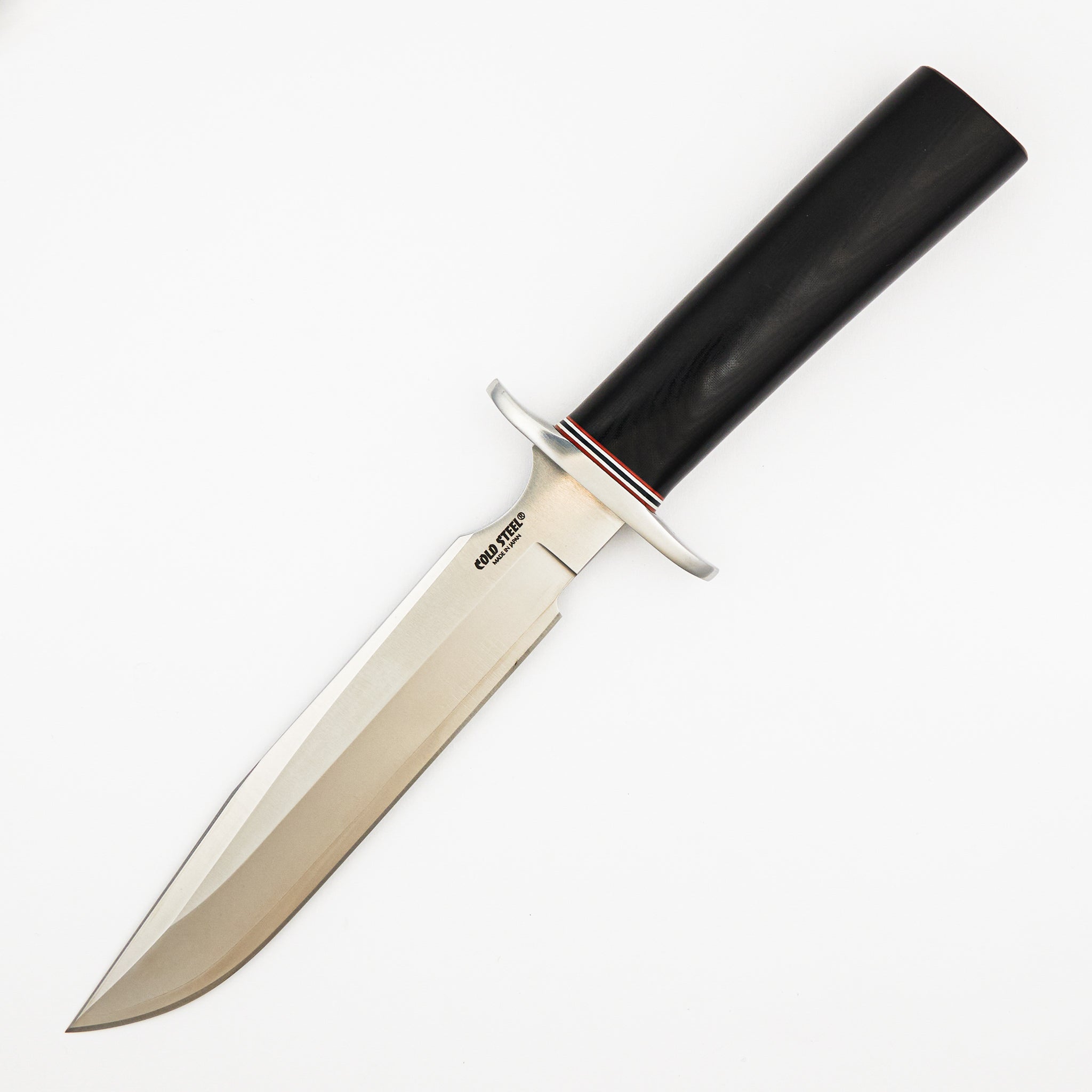 R1 Military Classic Fixed Blade - VG-1 San Mai Blade - Black Linen Micarta Handle