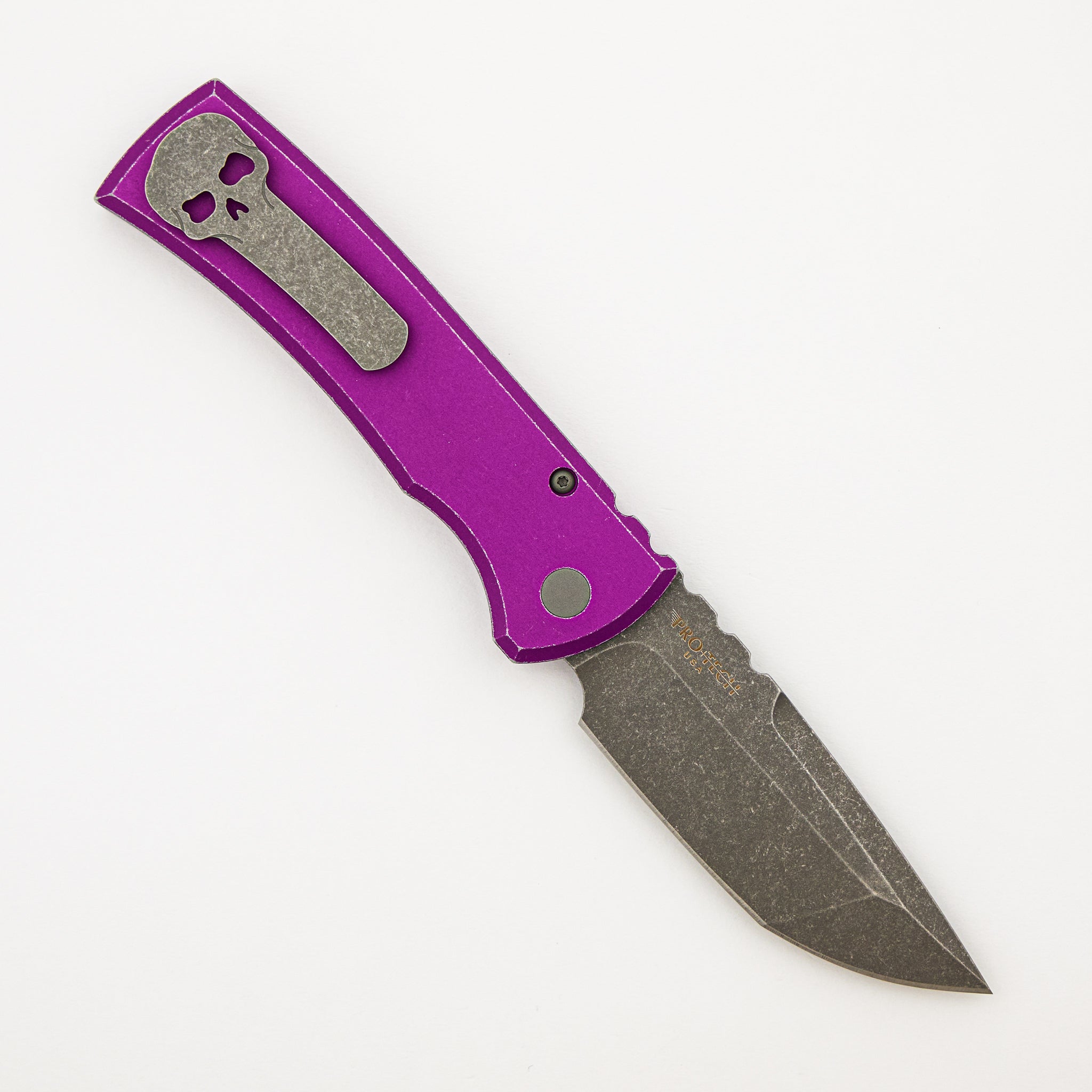 Redencion 229 Auto - Battle Worn Tanto - Purple Aluminum Handle